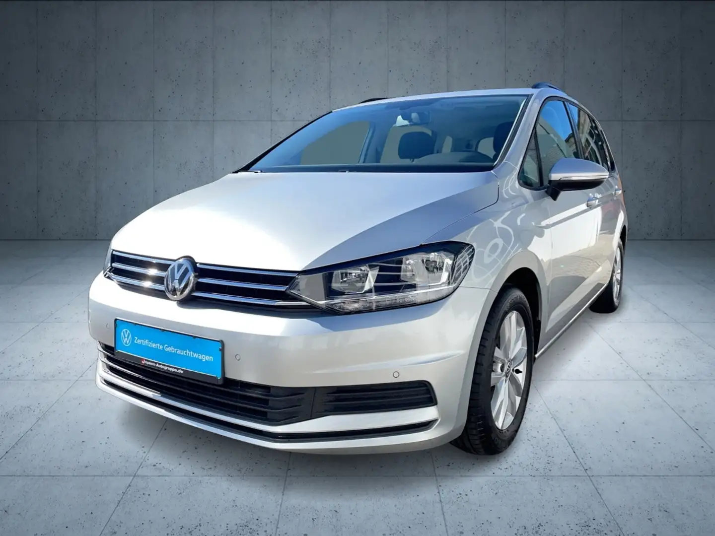 Volkswagen Touran Comfortline 1.0 TSI Navi+Climatr.+LM+PDC Silber - 2