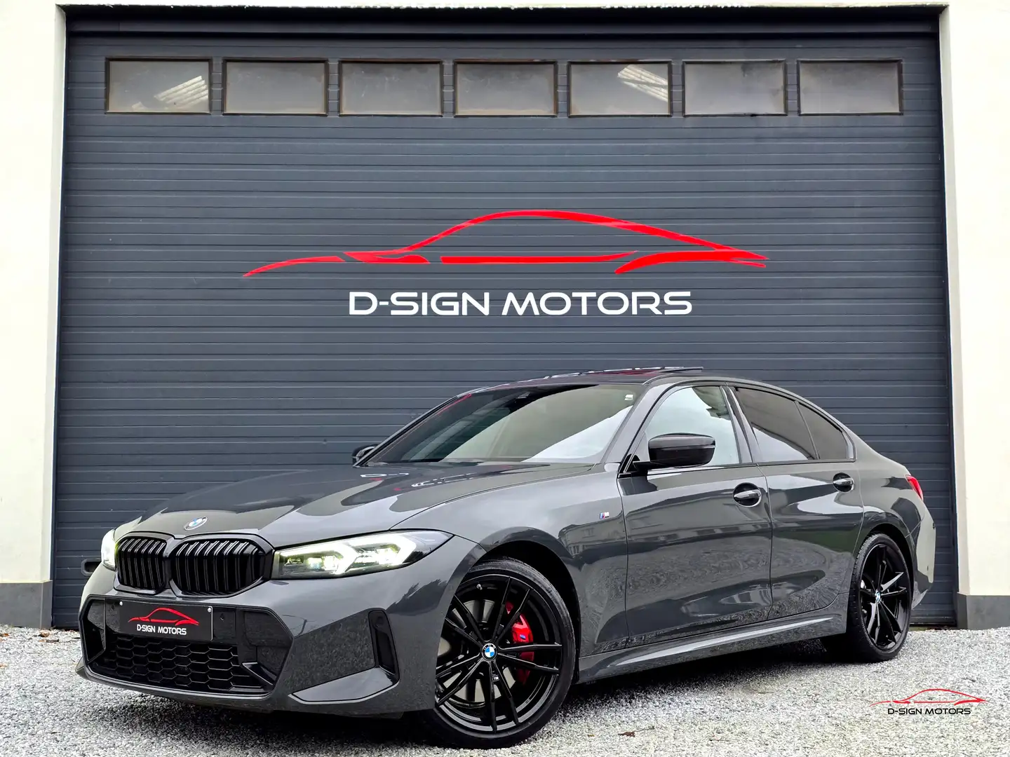 BMW 318 iA (156ch) M SPORT PACK PRO 2023 38.800km FACELIFT Gris - 1