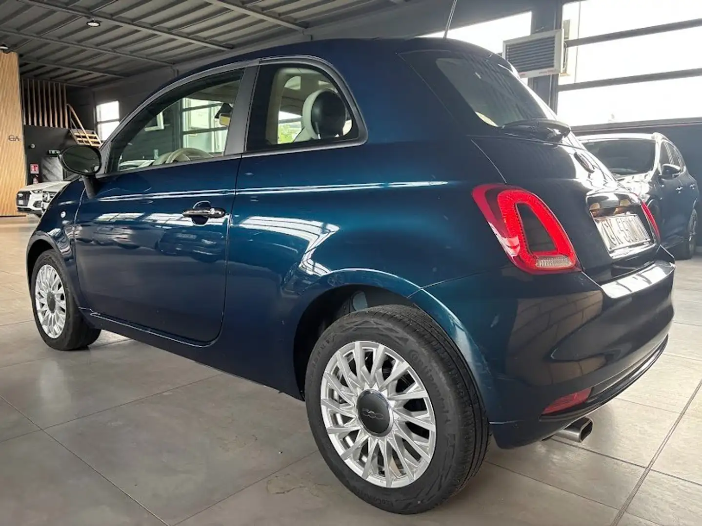 Fiat 500 1.2 Lounge dualogic+ TETTO APRIBILE 38.000KM Azul - 2