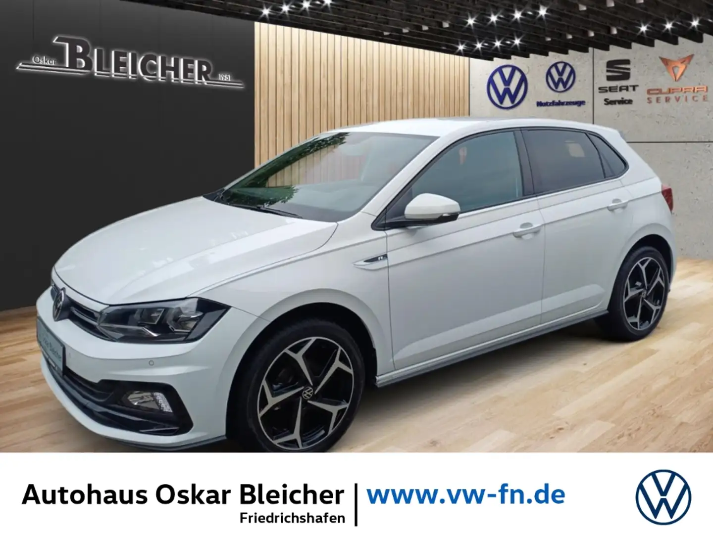 Volkswagen Polo VI 1.0 TSI ''Highline''  R-Line  Navi+Sitzheizung Blanc - 1