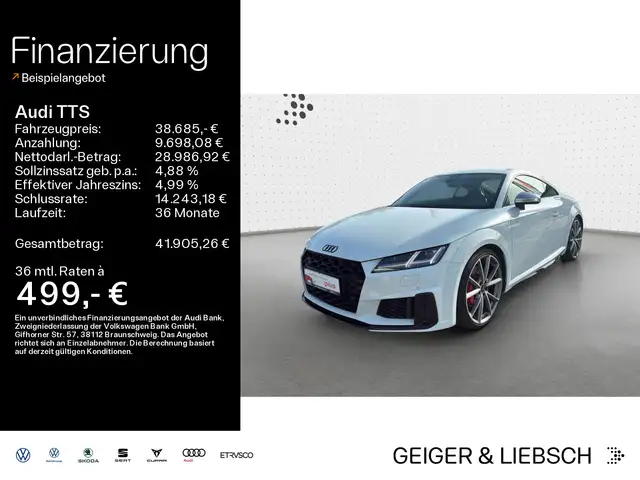 Audi TTS 2,0 TFSI Coupé Matrix+B&O+Black Optik+Navi