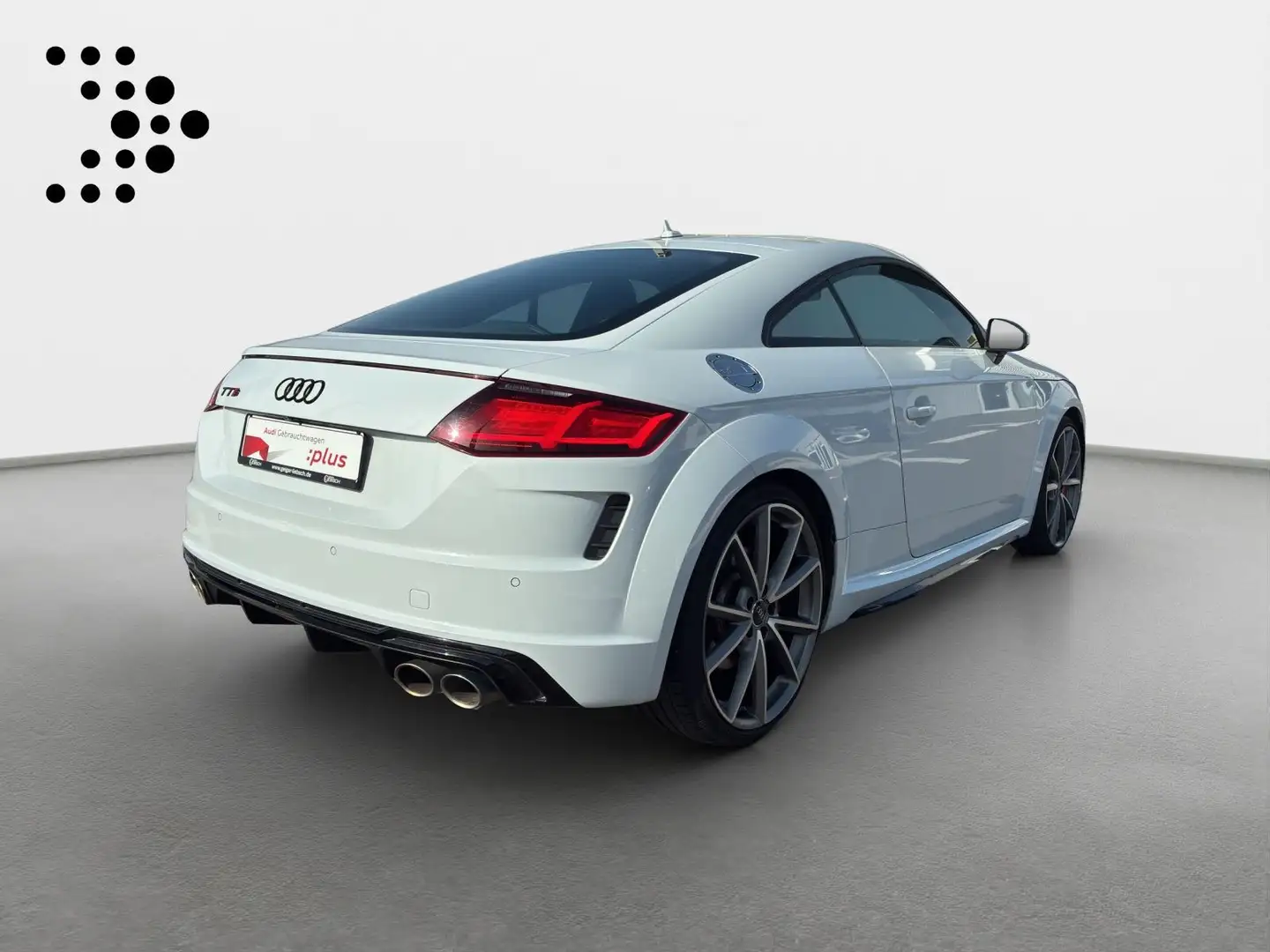 Audi TTS 2,0 TFSI Coupé Matrix+B&O+Black Optik+Navi Weiß - 2