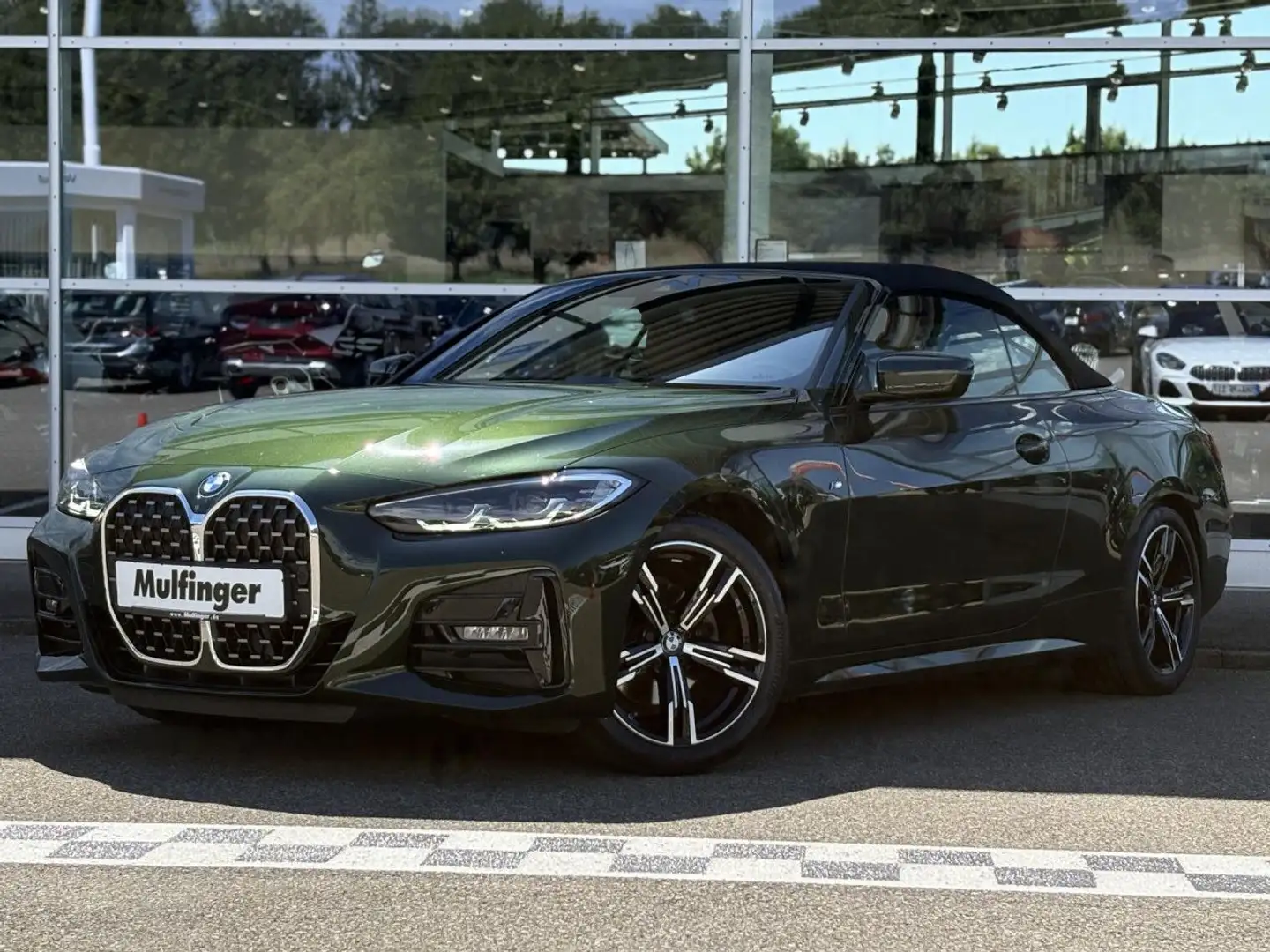 BMW 420 i Cabrio M Sport Leder Kamera LivePro.DAB AHK Verde - 2