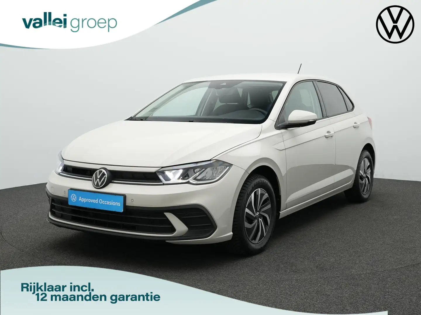 Volkswagen Polo 1.0 TSI 95 pk Life Edition | LED koplampen | Achte Grijs - 1
