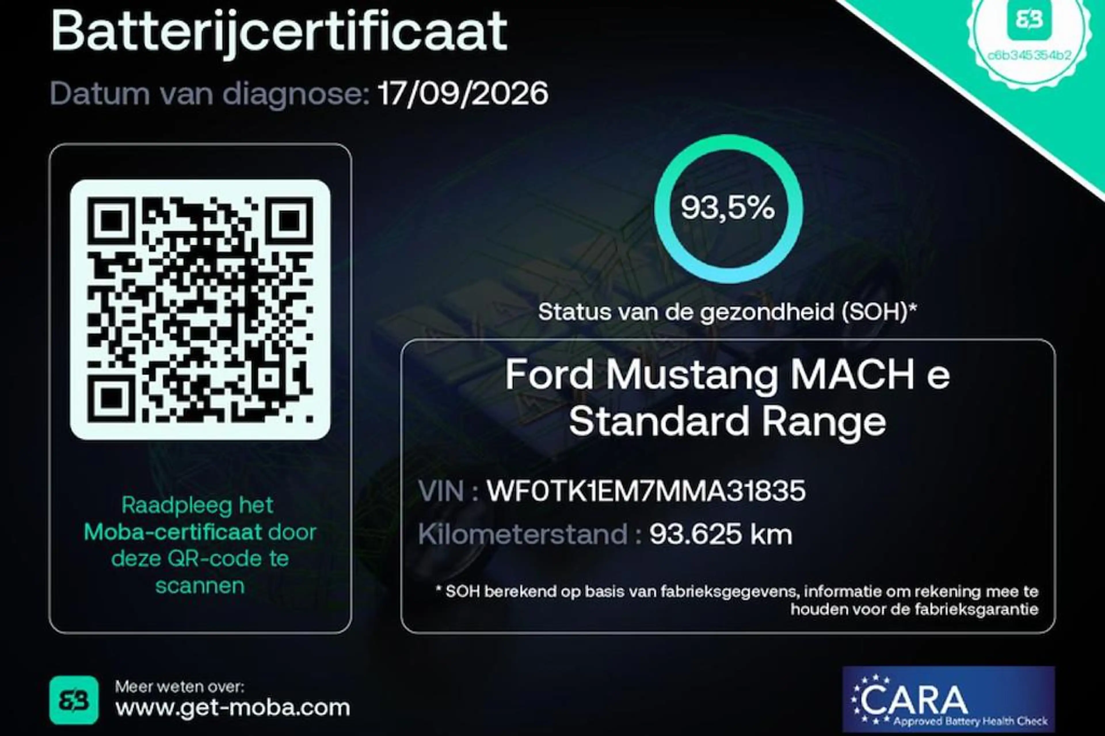 Ford Mustang Mach-E RWD 75 kWh | SOH 93,5% | B&O | Winterpakket | — photo 2