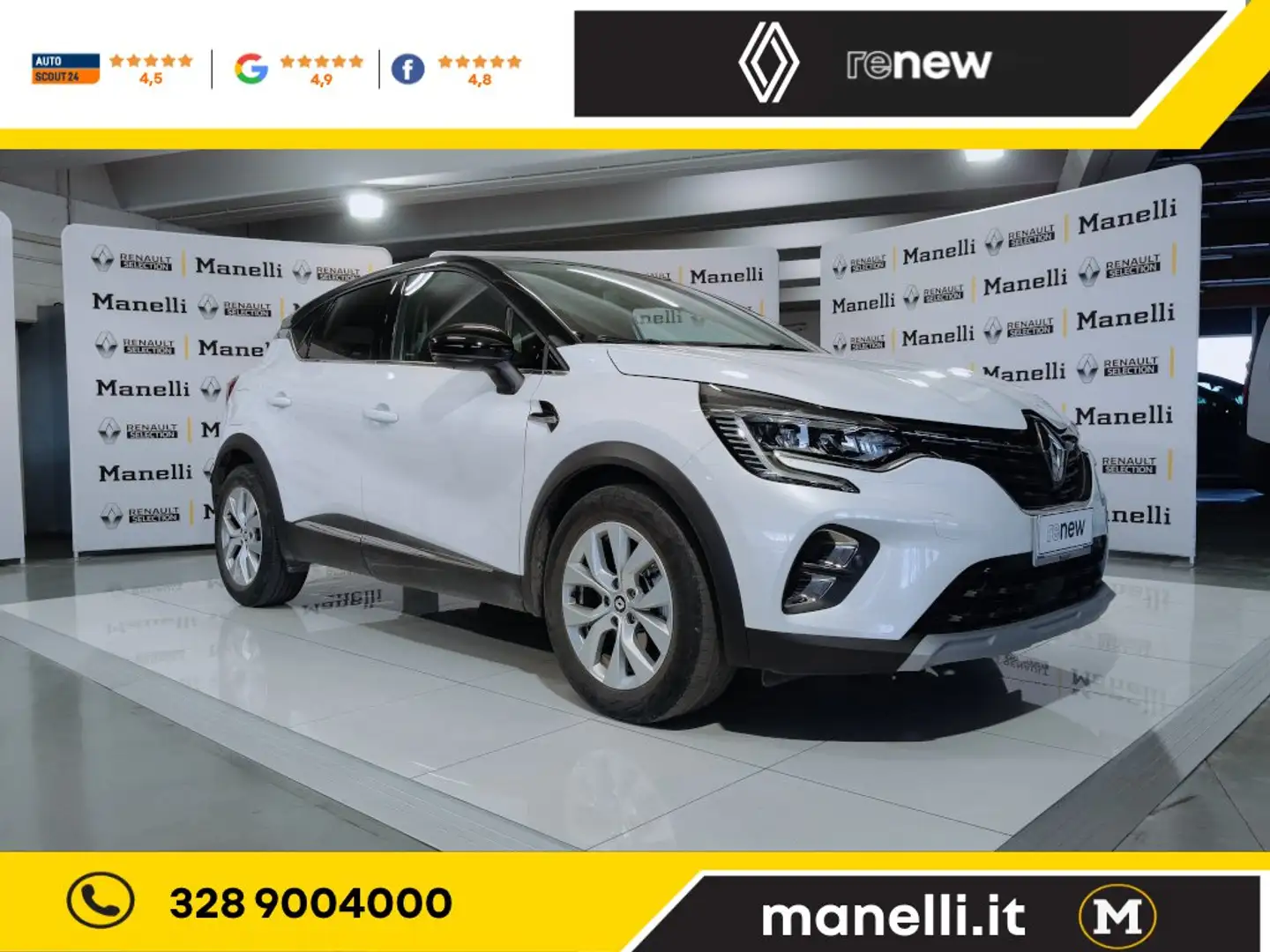 Renault Captur Intens Auto E-TECH Hybrid 145 MY2021 rif.GH221 Nero - 1