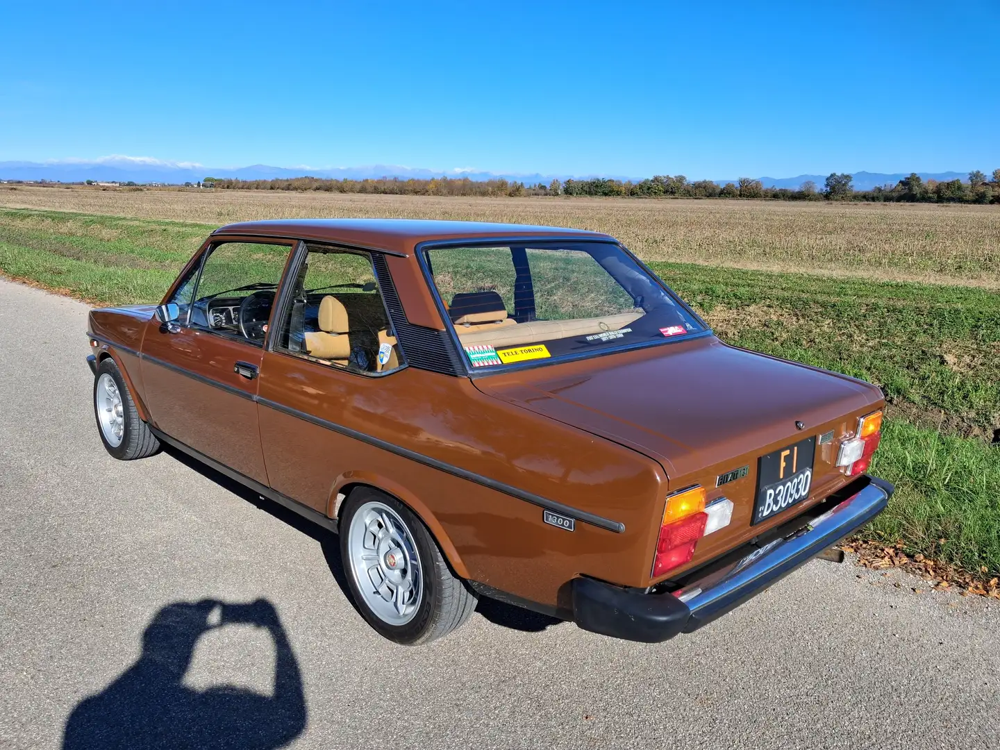Fiat 131 131 2p 1.3 CL Коричневий - 2