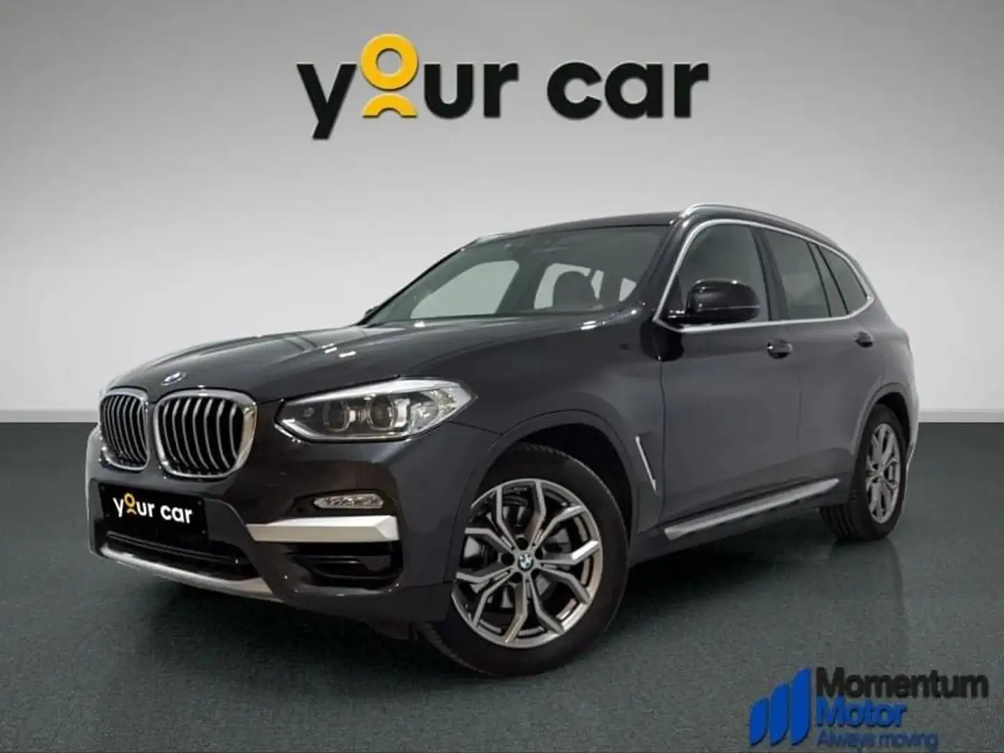 BMW X3 xDrive 20dA Gris - 1
