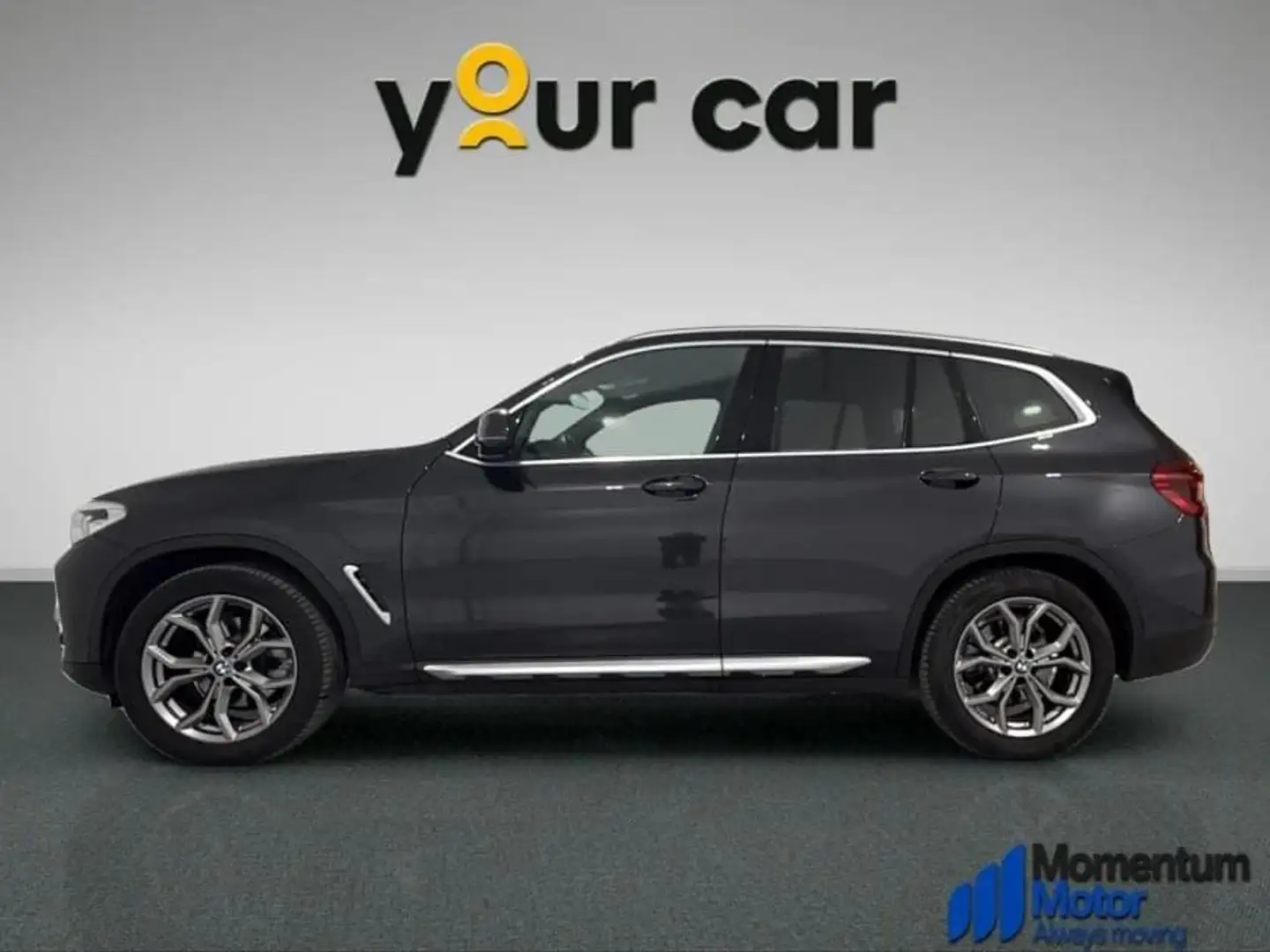 BMW X3 xDrive 20dA Gris - 2