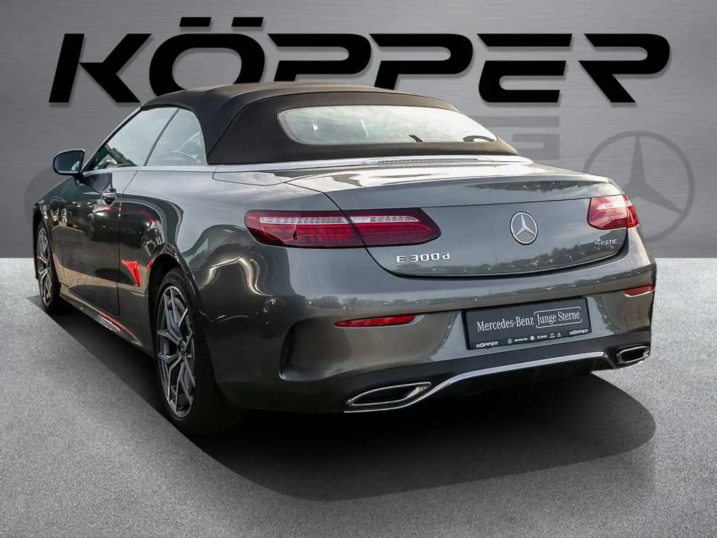 Mercedes-Benz E 300 d AMG 4M Leder Distronic Airscraft Navi Grau - 2