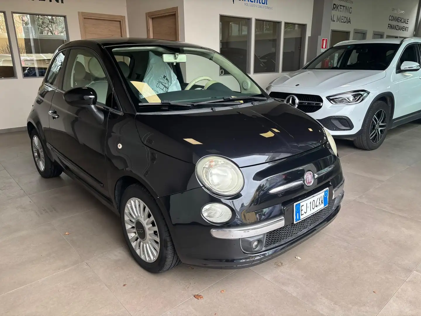 Fiat 500 500 1.2 Lounge 69cv Nero - 2
