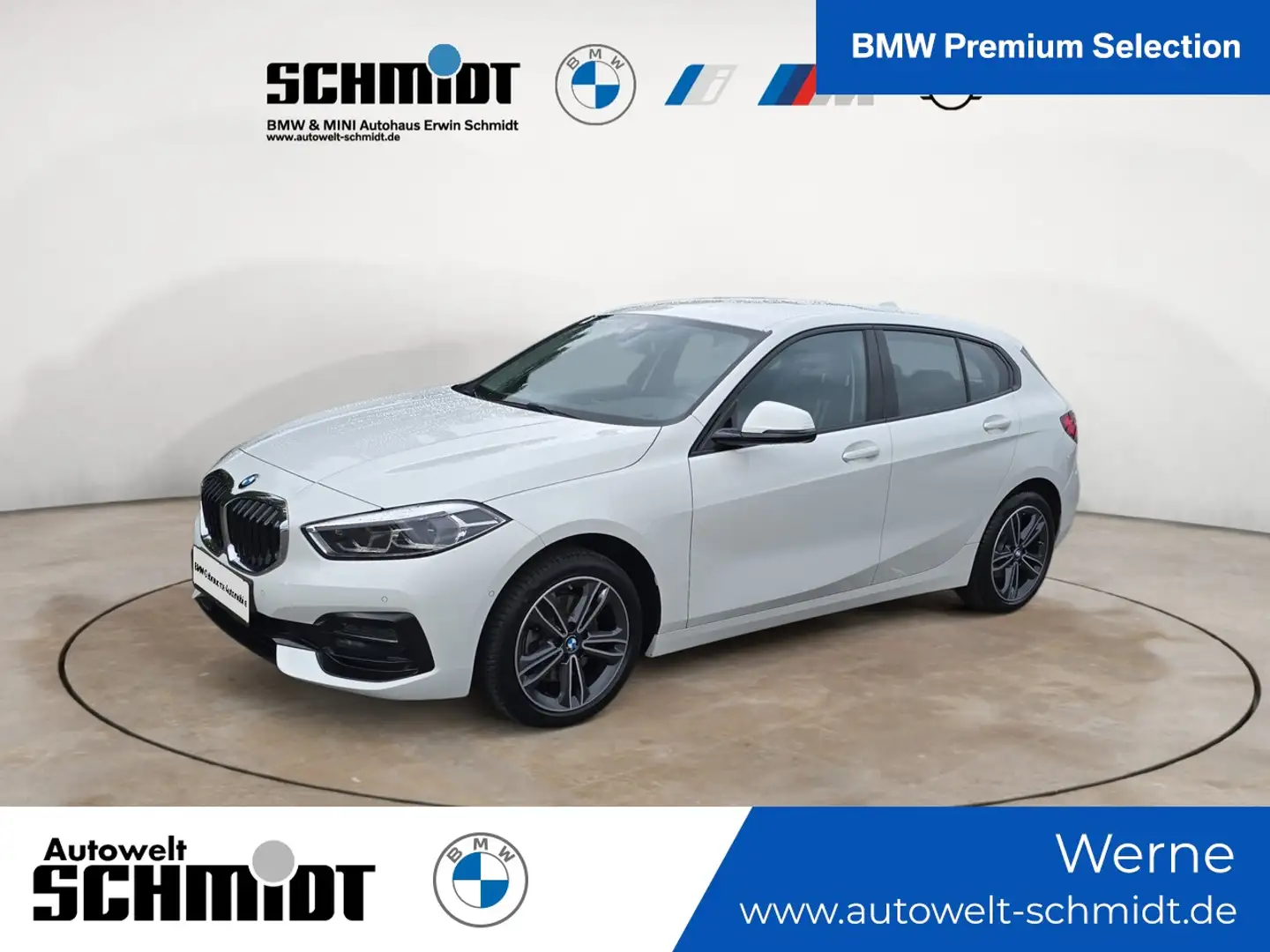 BMW 118 i Sport Line + 2Jahre-BPS.-GARANTIE Wit - 1
