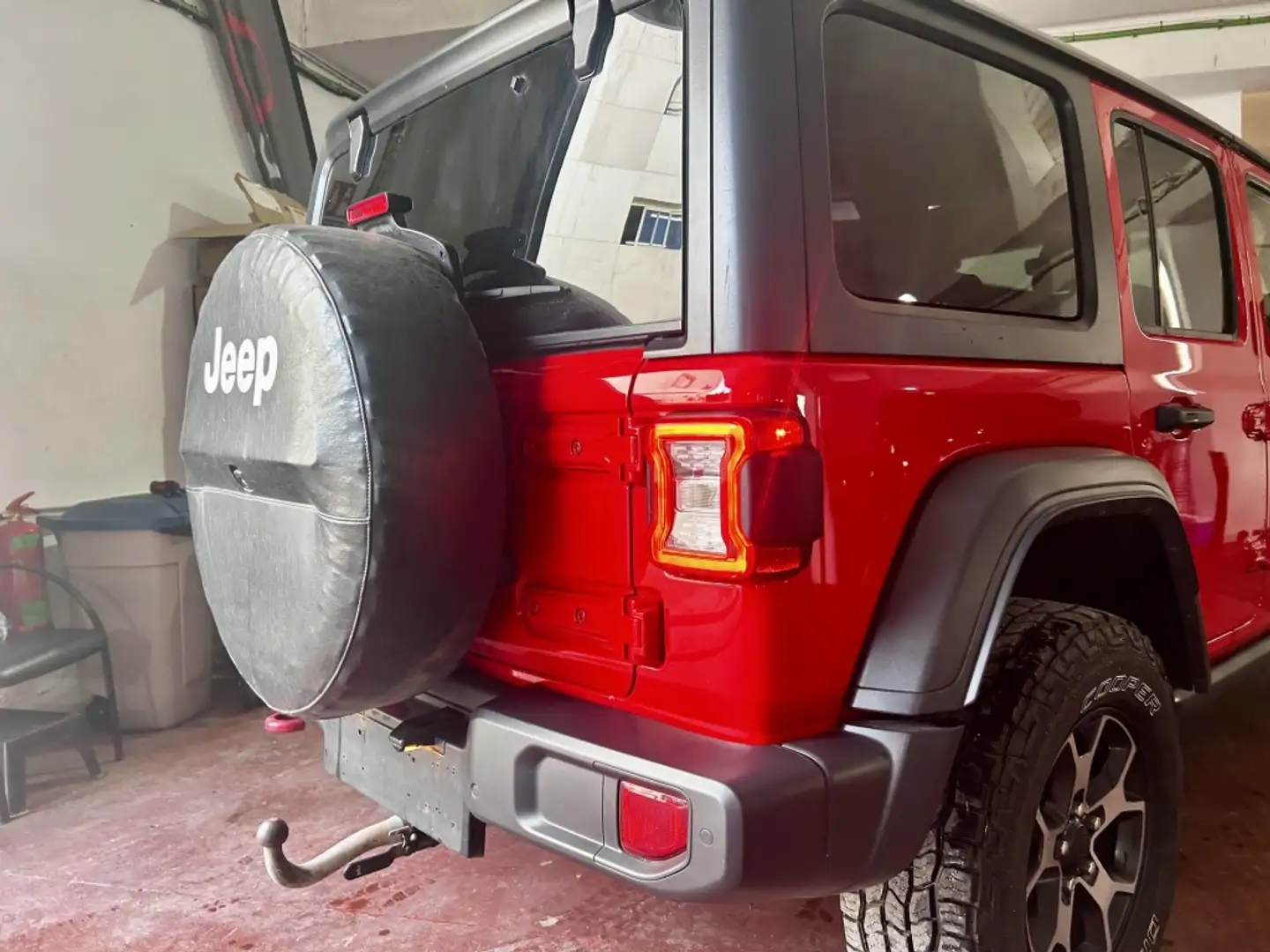 Jeep Wrangler Unlimited 2.2CRD Rubicon 8ATX Rojo - 2