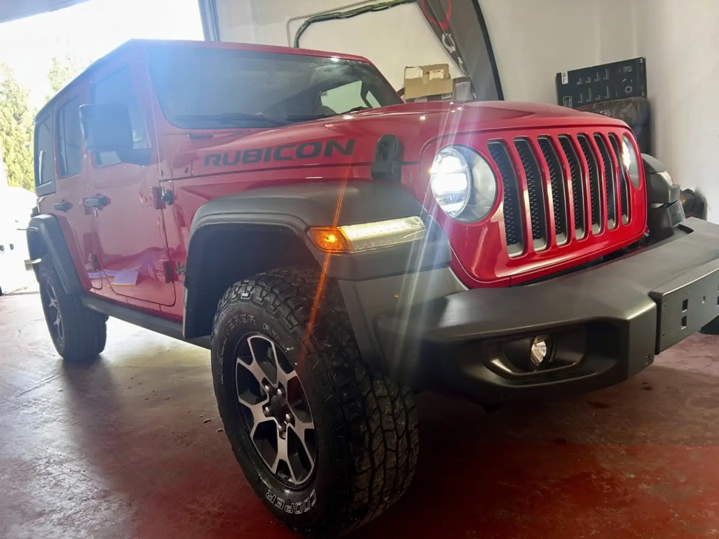 Jeep Wrangler Unlimited 2.2CRD Rubicon 8ATX Rojo - 1