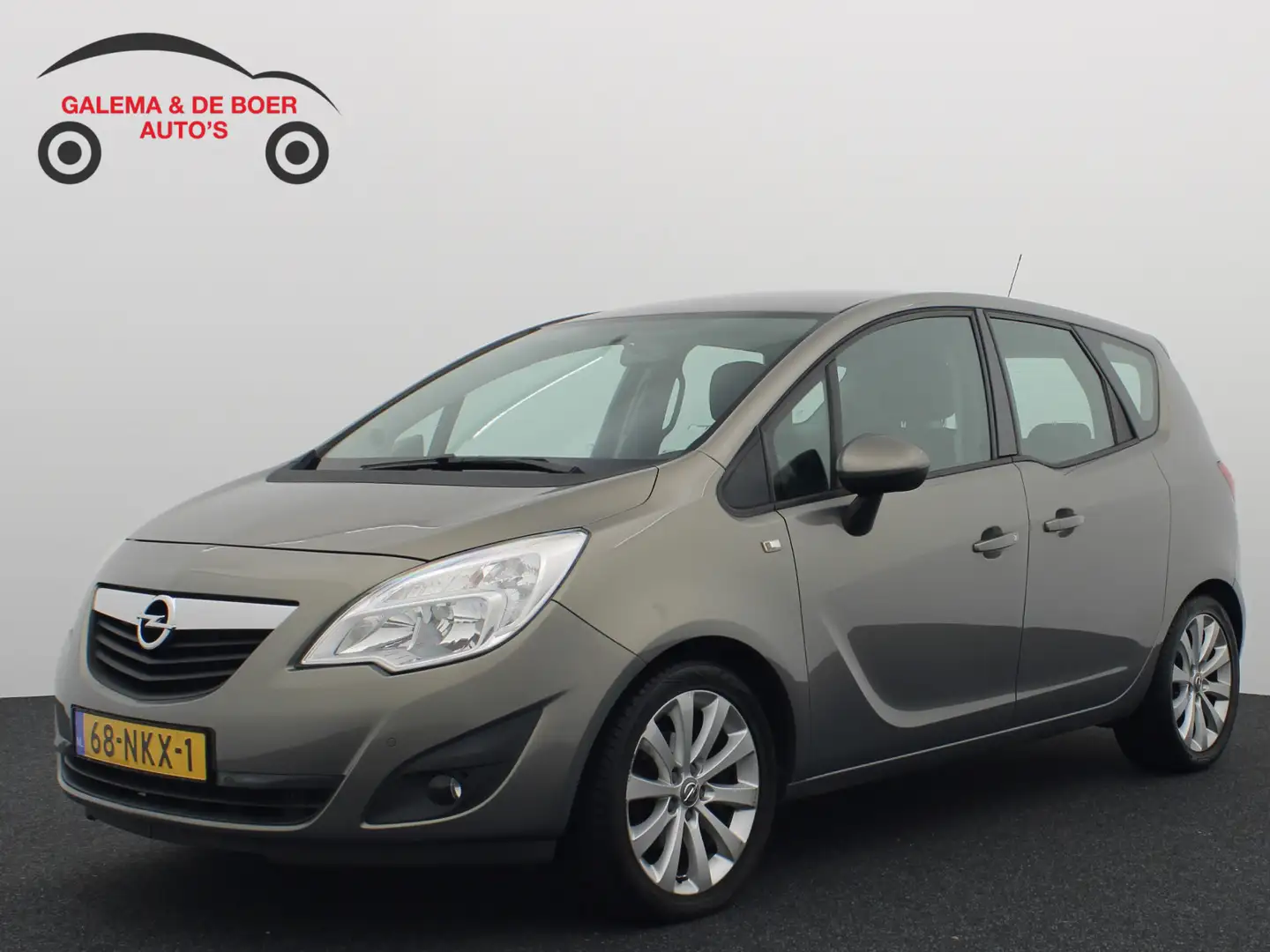 Opel Meriva 1.4 Turbo Edition TREKHAAK / PDC / AIRCO / CRUISE Grijs - 1