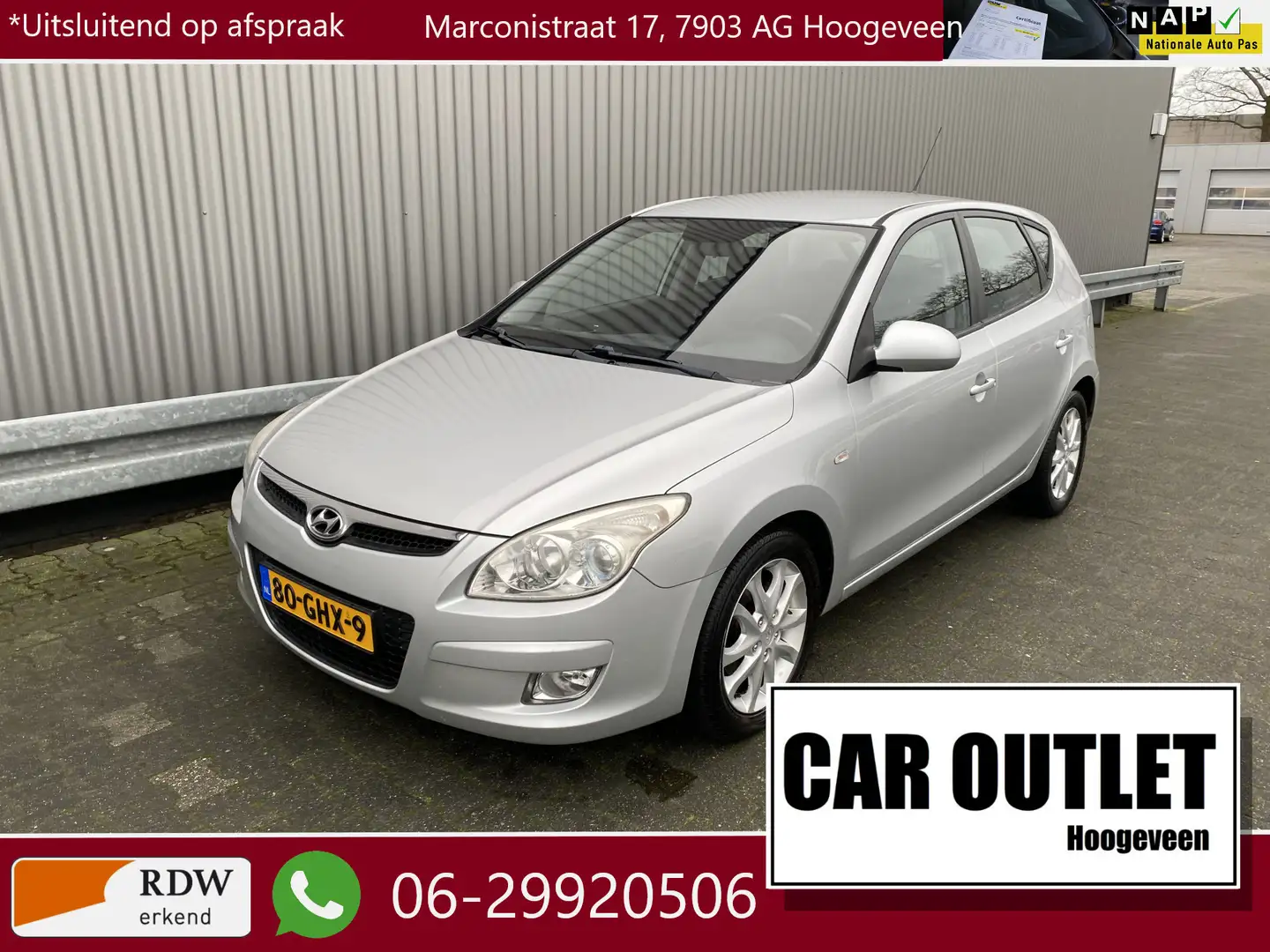 Hyundai i30 1.4i Dynamic Luxe 5-Drs, A/C, LM, Afnb.Trekhaak & Grijs - 1