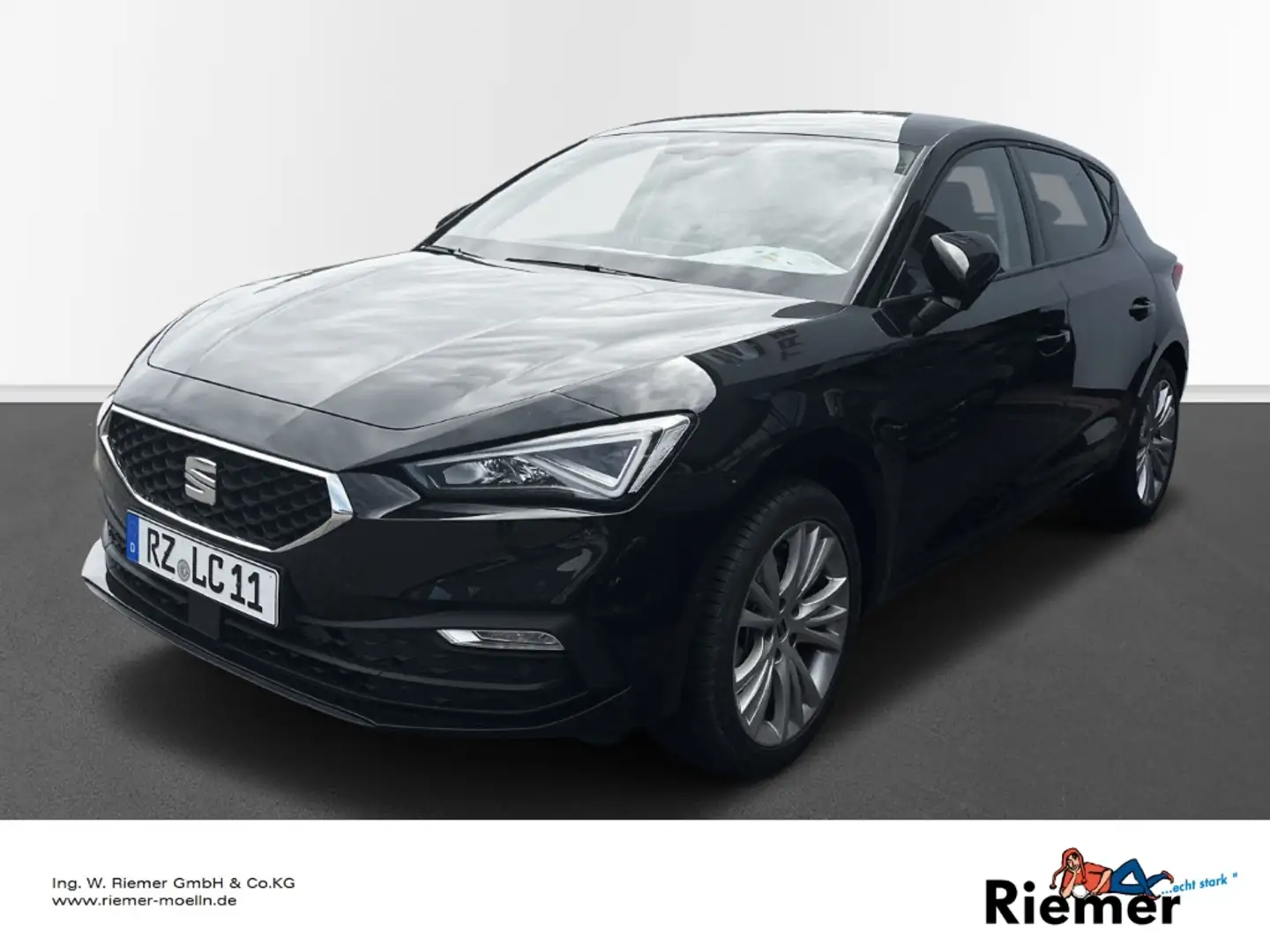 SEAT Leon Style 1.0 eTSI DSG Navi SHZ LED Cam Kessy Schwarz - 1
