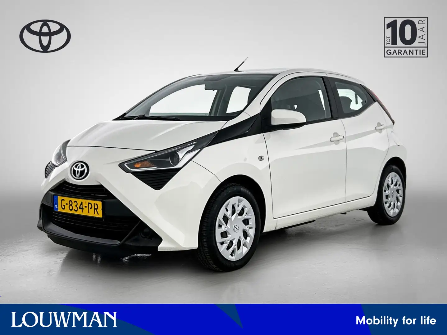 Toyota Aygo 1.0 VVT-i x-play limited | 1e Eigenaar | Dealer On Wit - 1