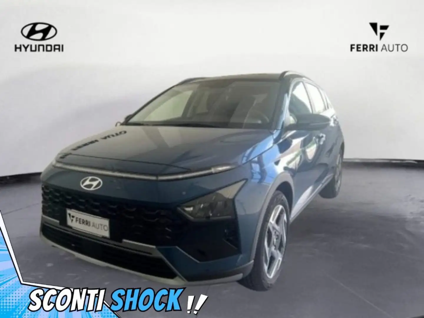 Hyundai BAYON 1.0 T-GDI Hybrid 48V iMT XClass Blau - 1
