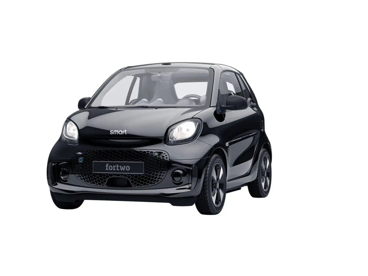 smart forTwo EQ cabrio Sitzheizung*Tempomat*Dig Radio* Schwarz - 1