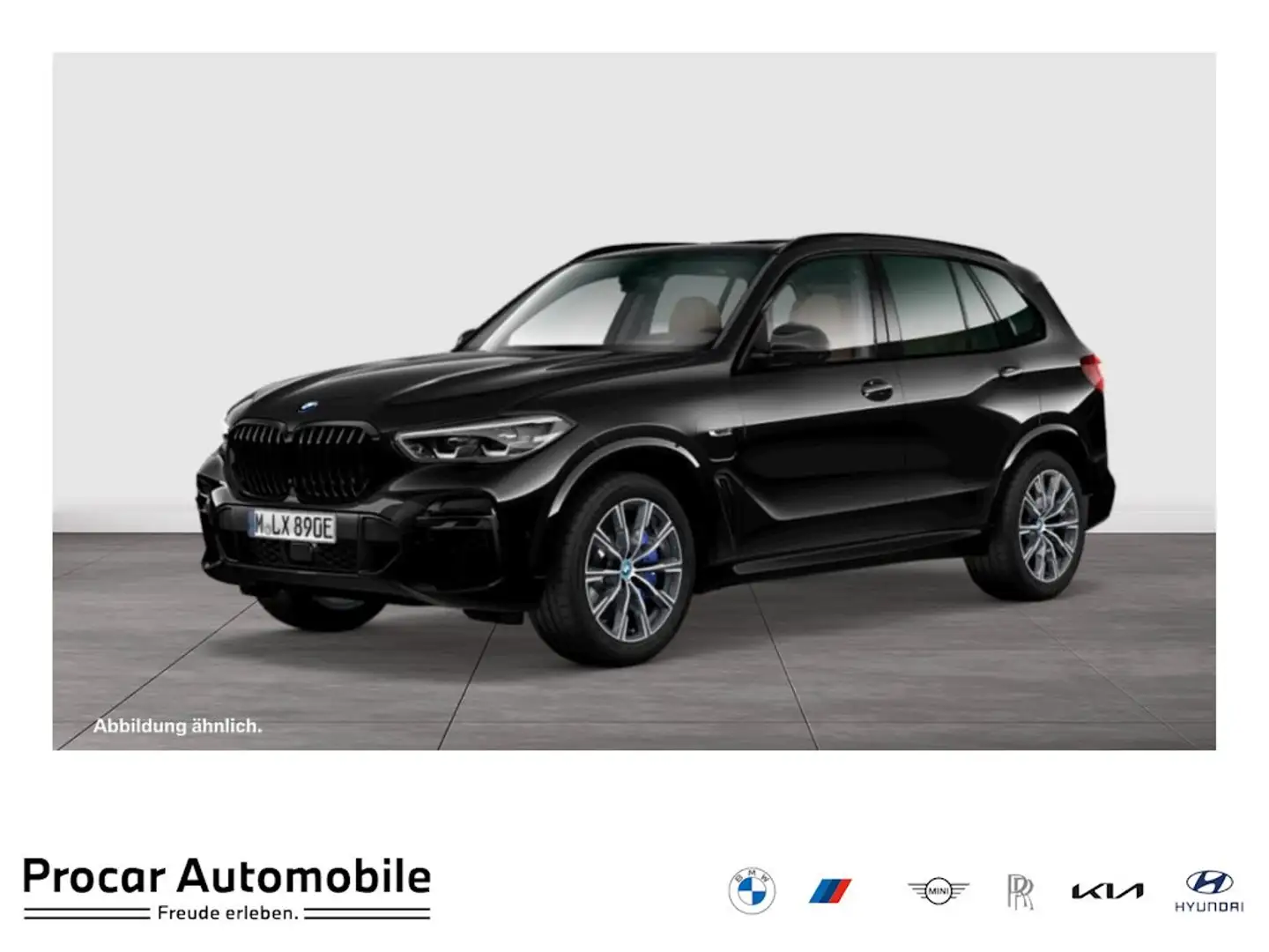 BMW X5 xDrive45e M Sport HUD PANO ACC NAVI LED DAB Schwarz - 1