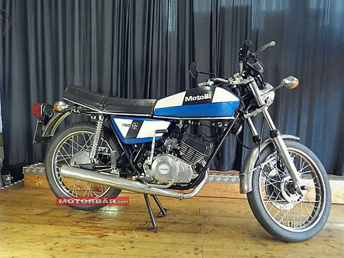 Motobi 125 SS Azul - 1