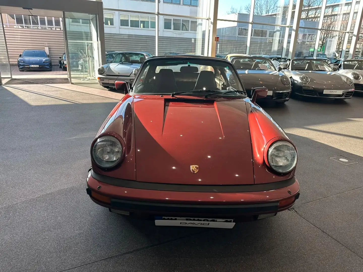 Porsche 911 Carrera 3.2 *VAT*Momo Lenkrad*Eisgestrahlt* Rot - 2