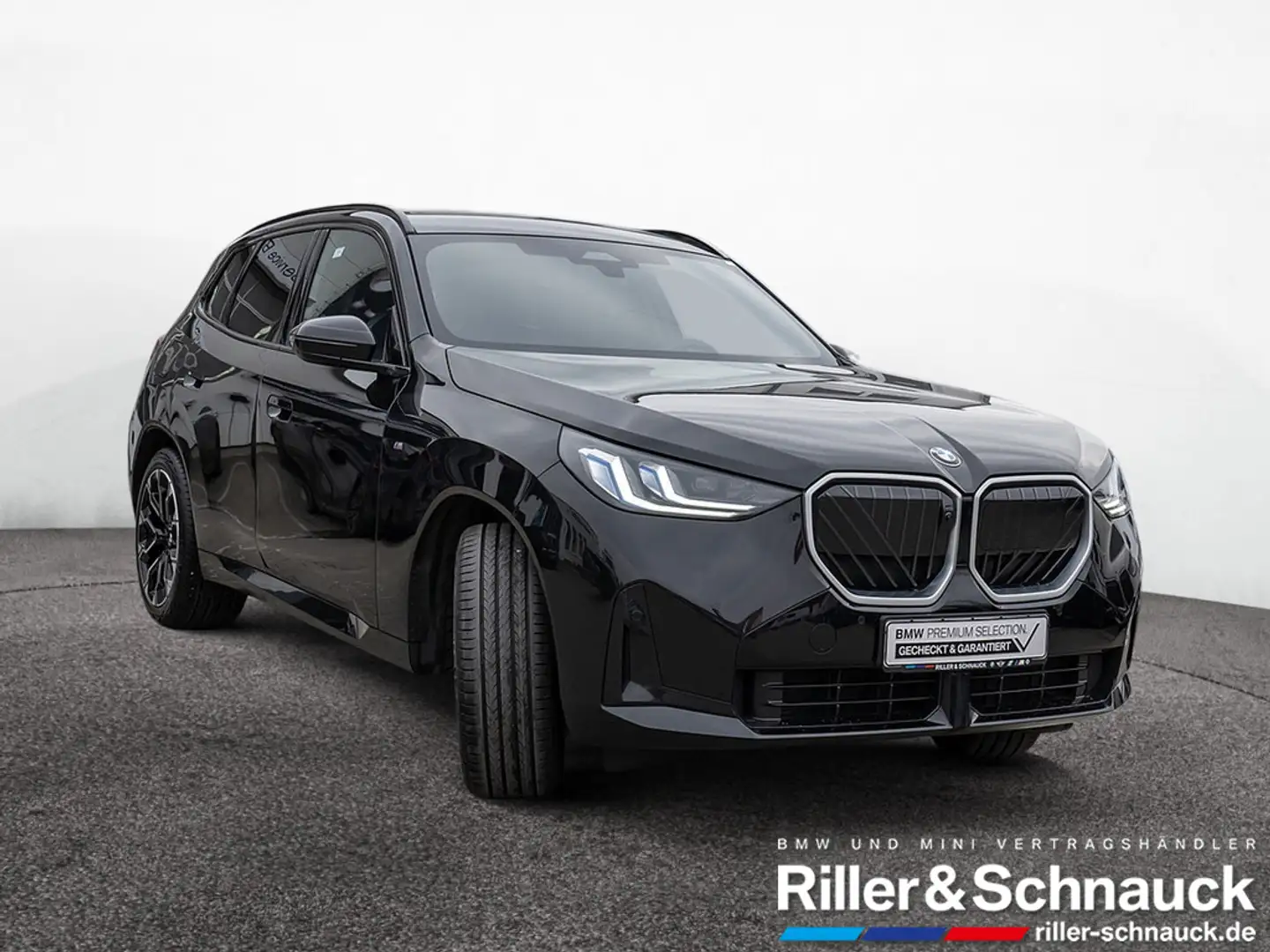 BMW X3 20i xDrive M-Sport AHK ACC LED PANO 360° Noir - 2
