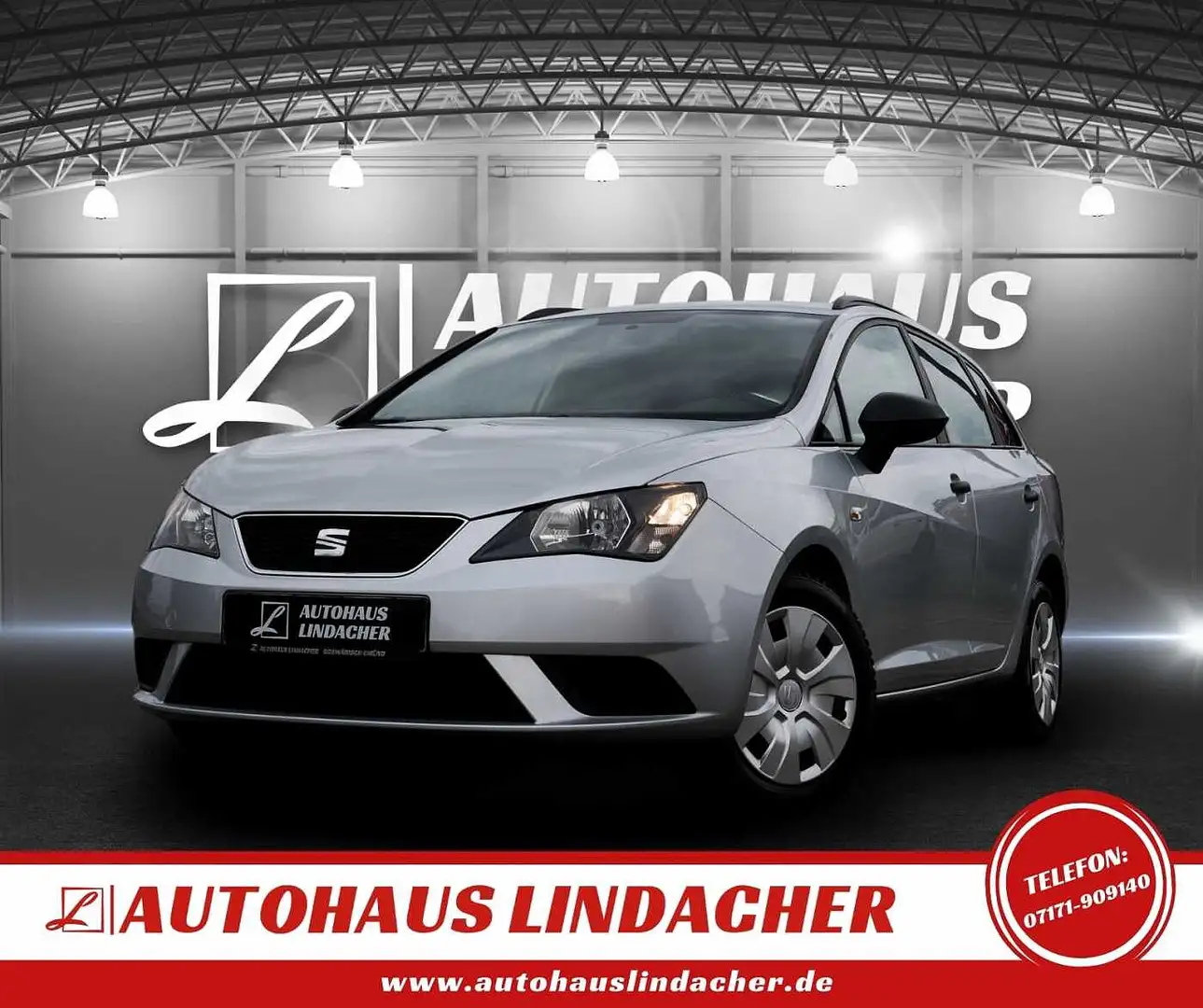 SEAT Ibiza ST Reference +Navi Silber - 1