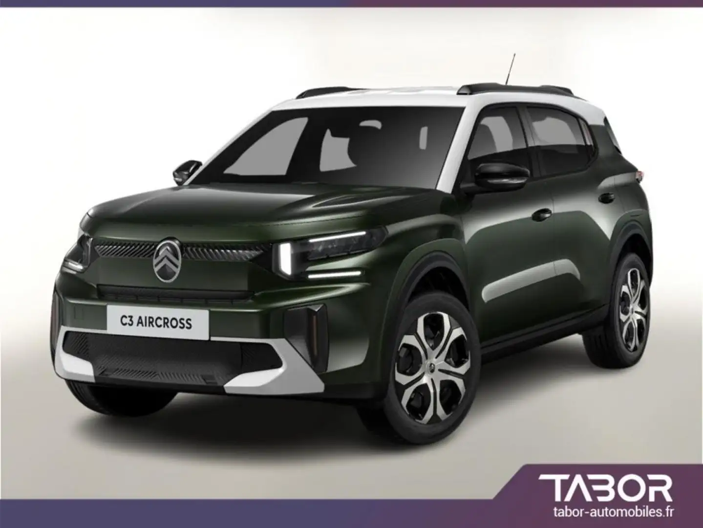 Citroen C3 Aircross Turbo 100 PLUS HiverP CAM Vert - 1
