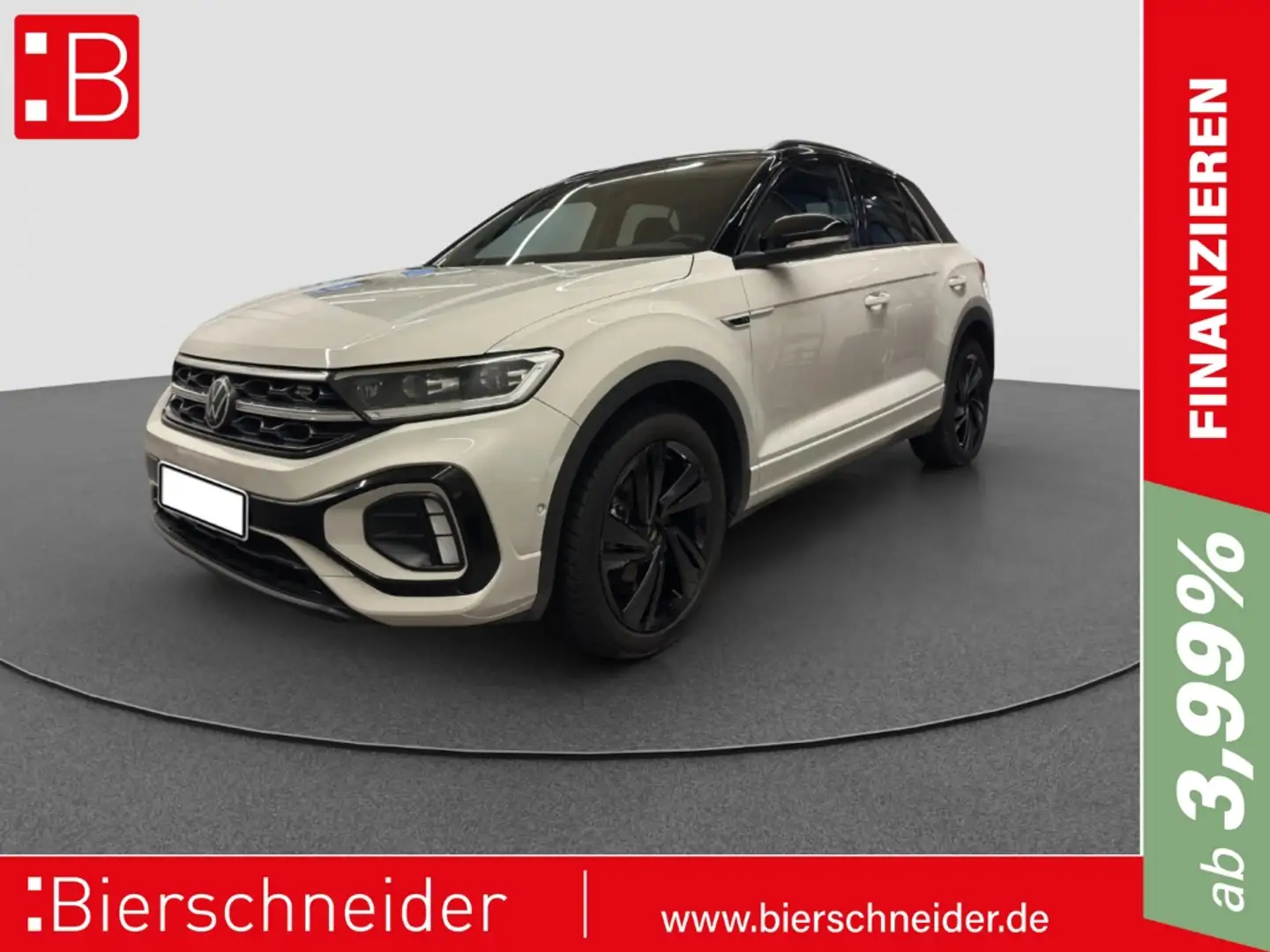 Volkswagen T-Roc 1.5 TSI DSG R-Line BLACK-STYLE AHK IQ.LIGHT NAVI E Grau - 1