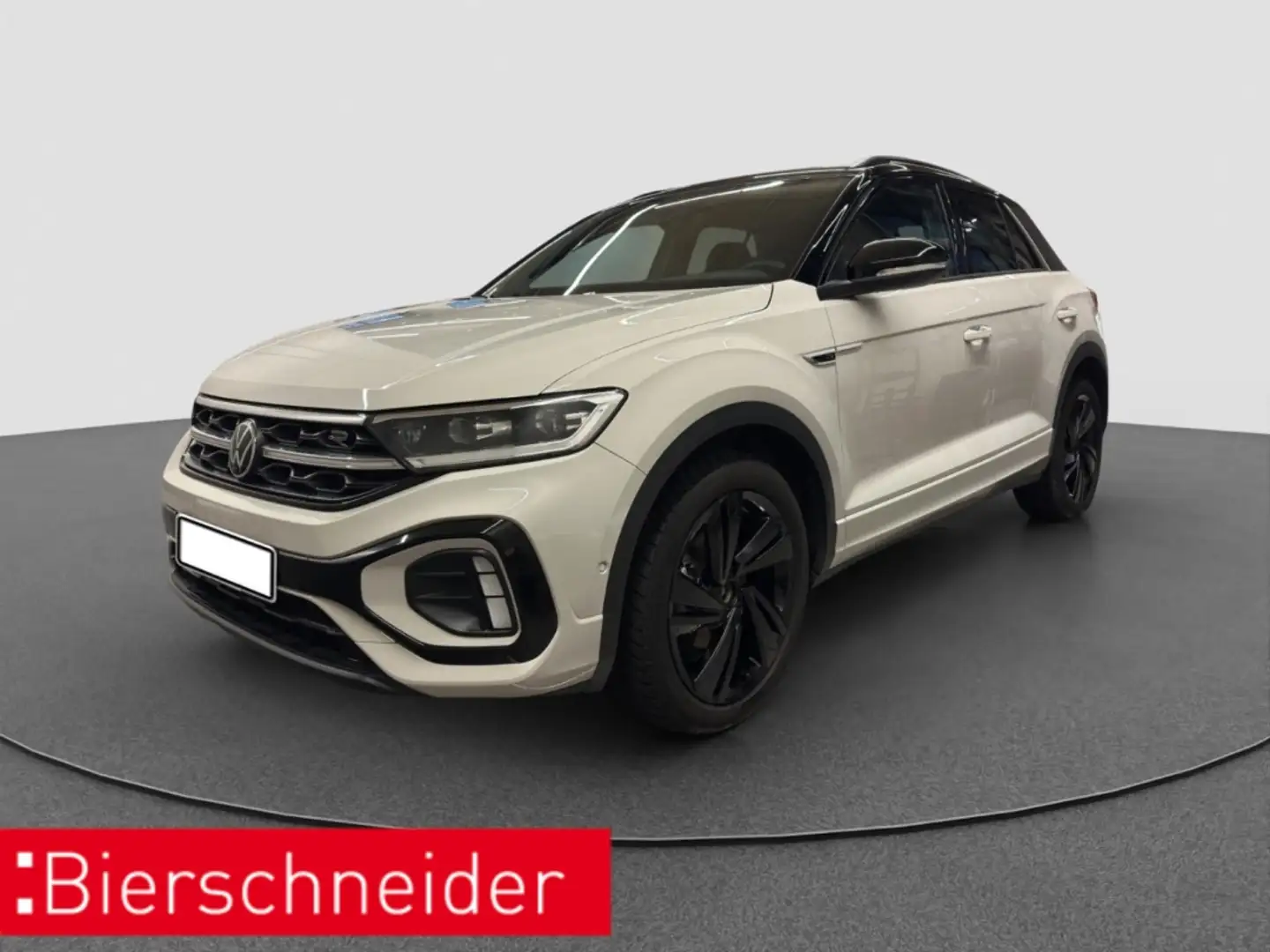 Volkswagen T-Roc 1.5 TSI DSG R-LINE BLACK-STYLE AHK IQ.LIGHT NAVI E Grau - 1