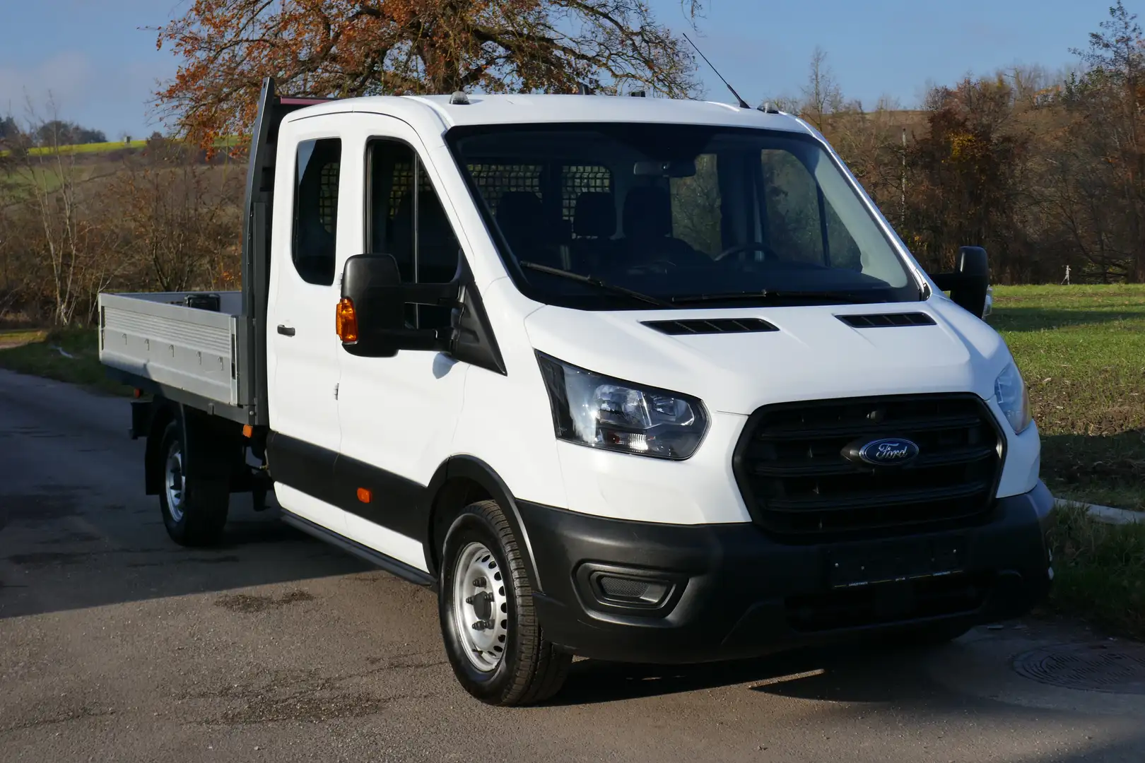 Ford Transit 350 L3 Doppelkabine Pritsche Blanc - 2