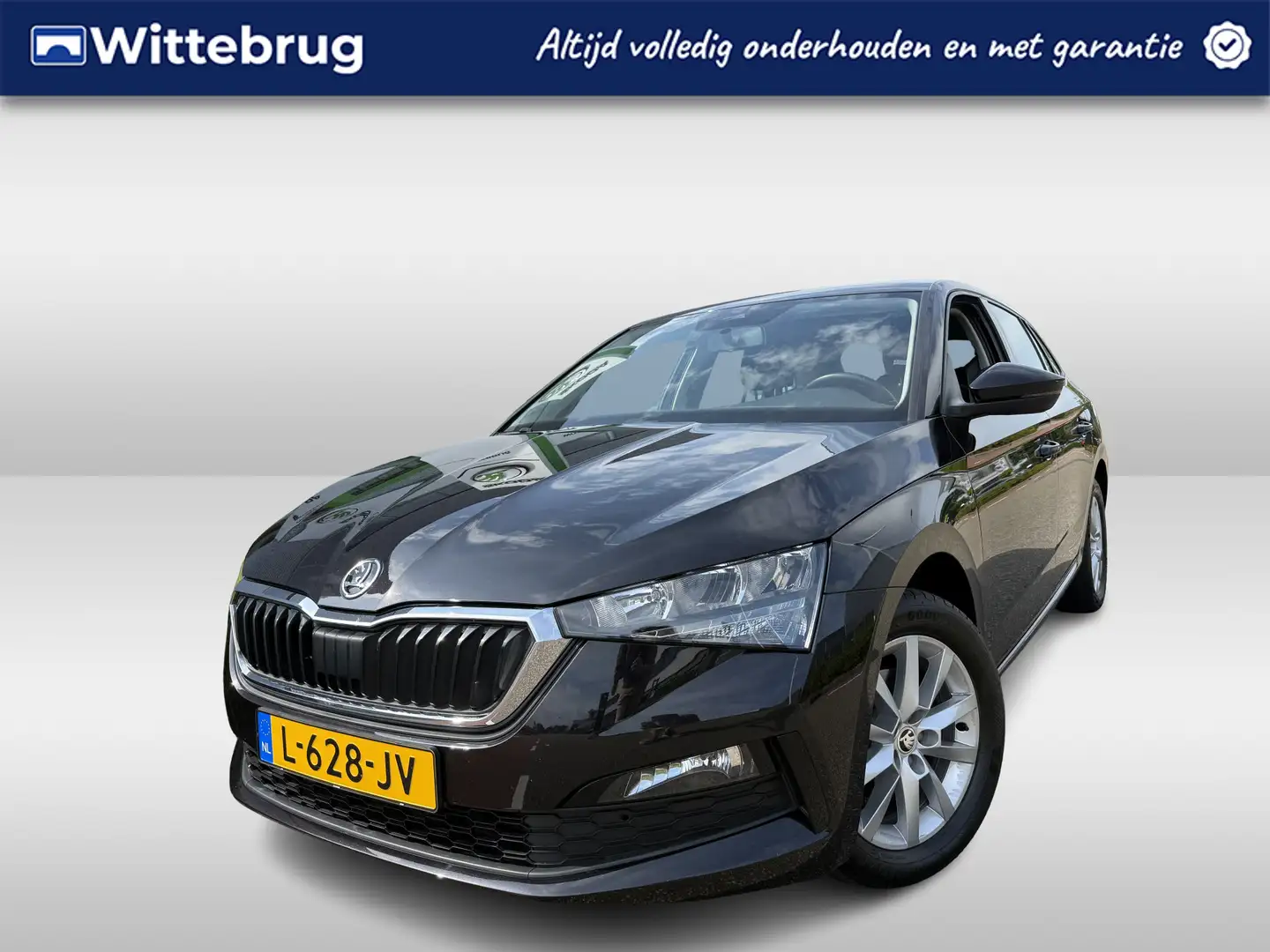 Skoda Scala 1.0 TSI 110pk Ambition / App-Connect / Airco / Par Чорний - 1