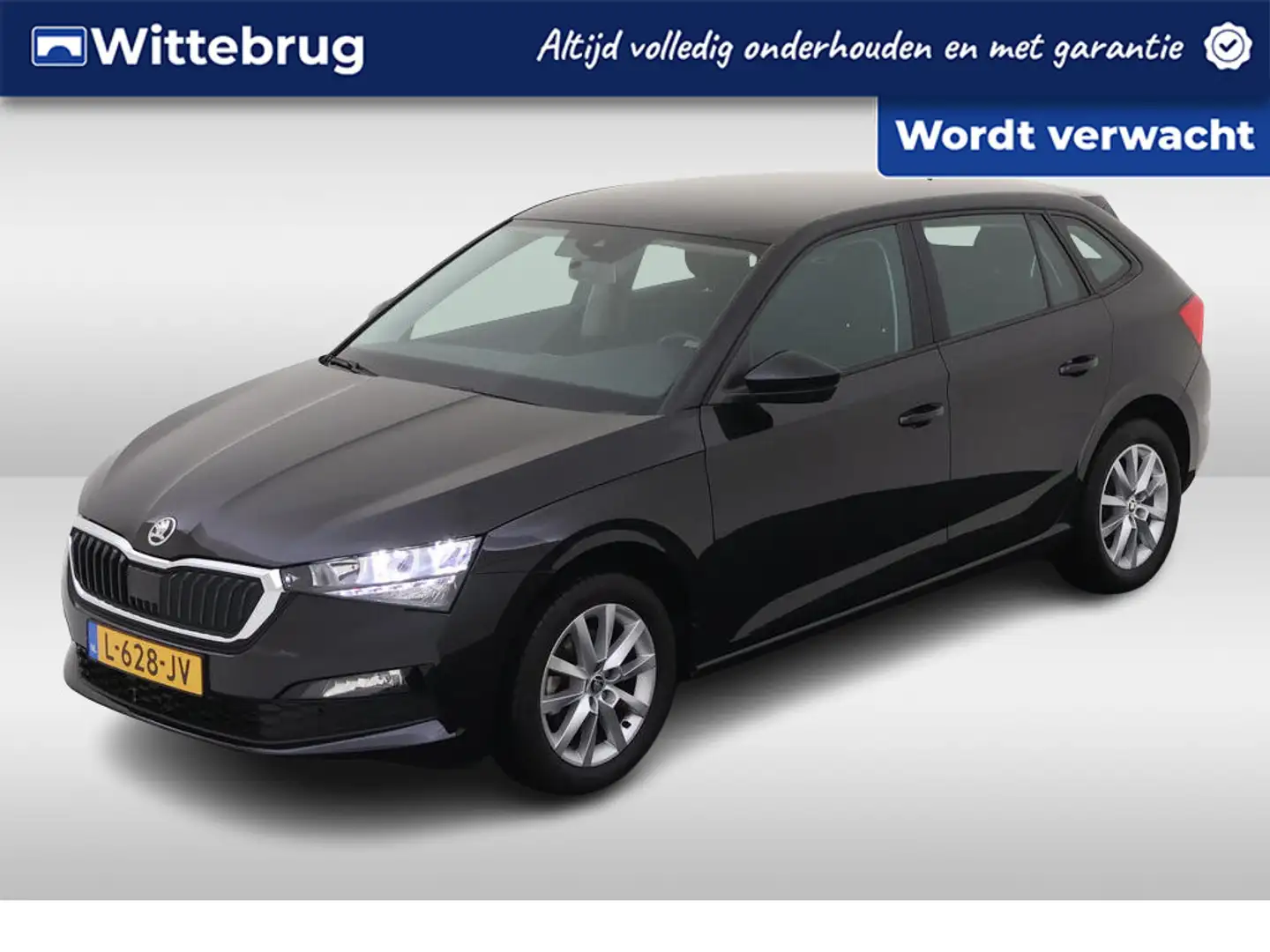 Skoda Scala 1.0 TSI 110pk Ambition / App-Connect / Airco / Par Zwart - 1