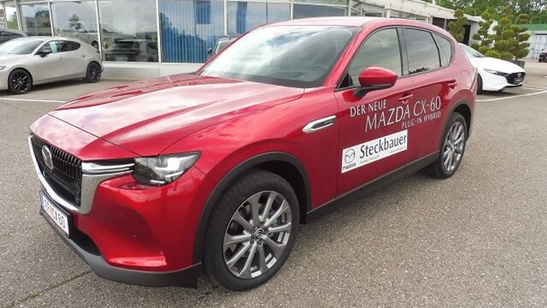 Mazda CX-60 2.5L e-SKYACTIV PHEV AWD EXCLUSIVE Aut. Rot - 1