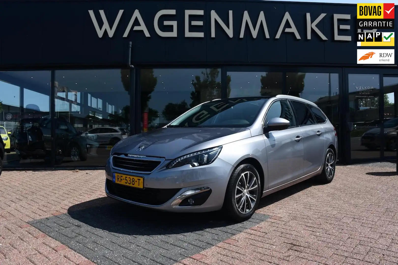 Peugeot 308 SW 1.2 PureTech Allure Clima|Cruise|NAVI|PANO|NAP Grijs - 1