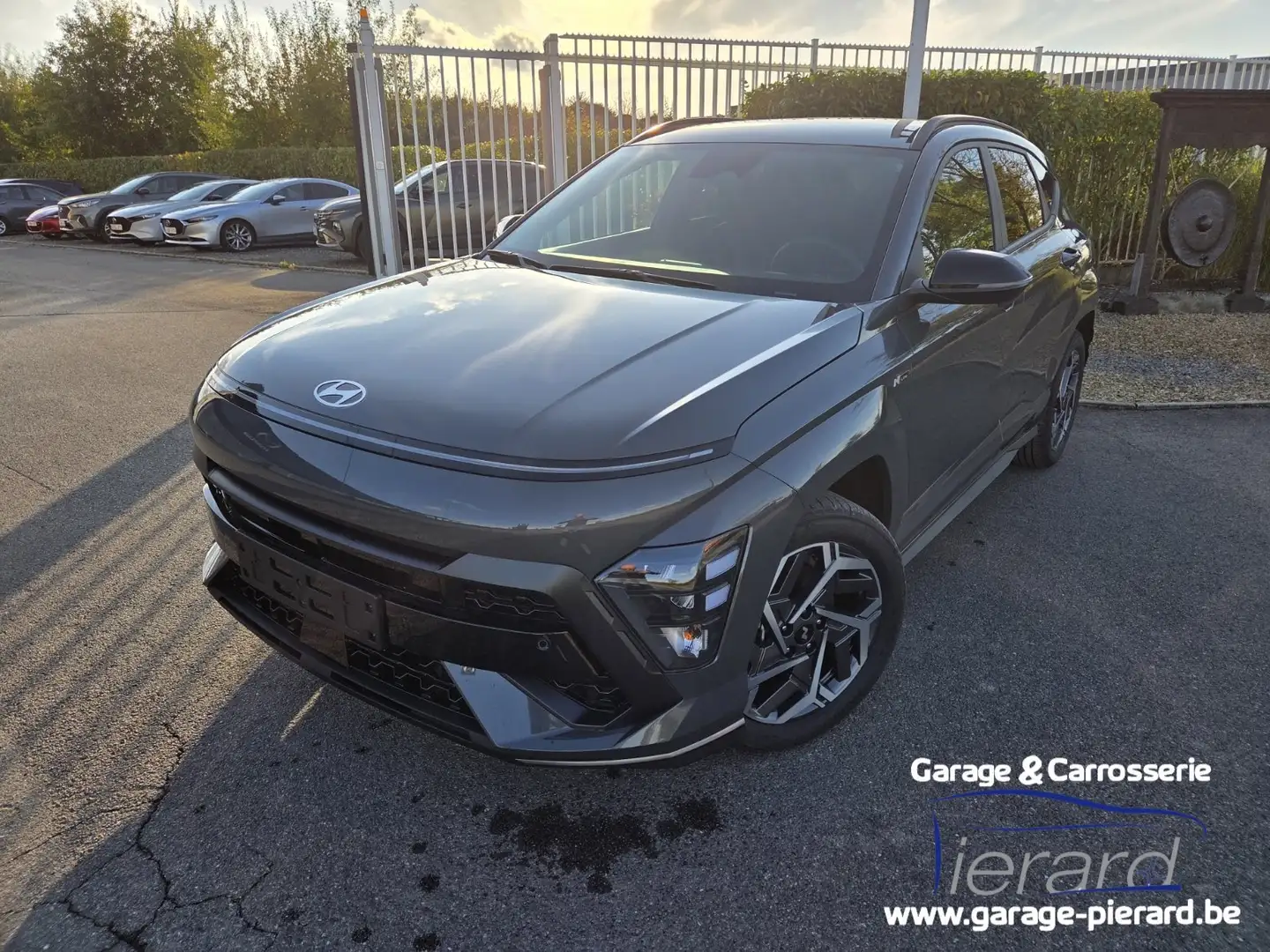 Hyundai KONA Kona HEV 1.6 GDi Feel N-Line DCT*REPRISE POSSIBLE* Grijs - 1
