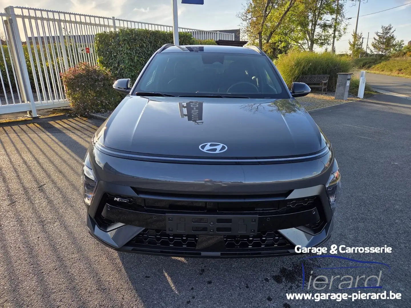 Hyundai KONA Kona HEV 1.6 GDi Feel N-Line DCT*REPRISE POSSIBLE* Grijs - 2