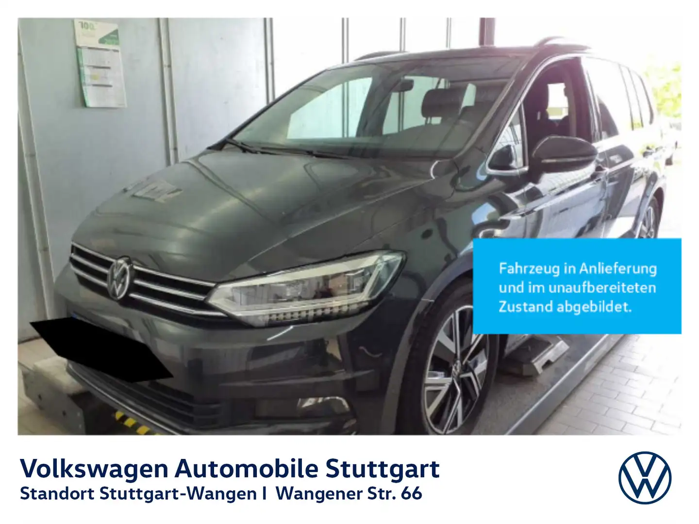 Volkswagen Touran Highline 2.0 TDI DSG 7-Sitze Navi Kamera Grau - 1