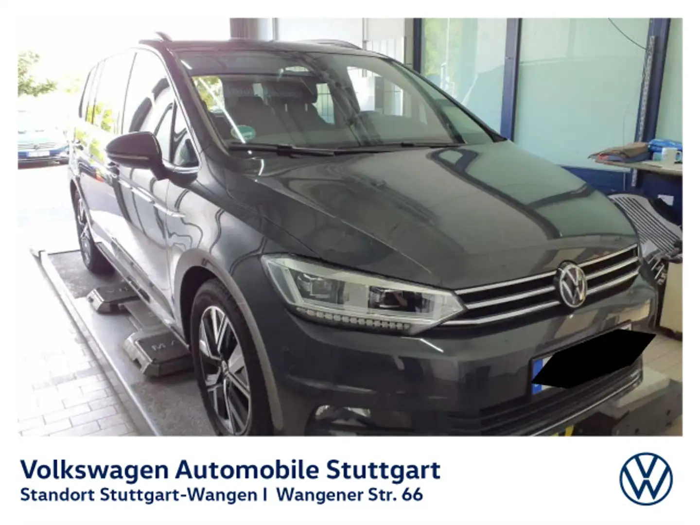 Volkswagen Touran Highline 2.0 TDI DSG 7-Sitze Navi Kamera Grau - 2