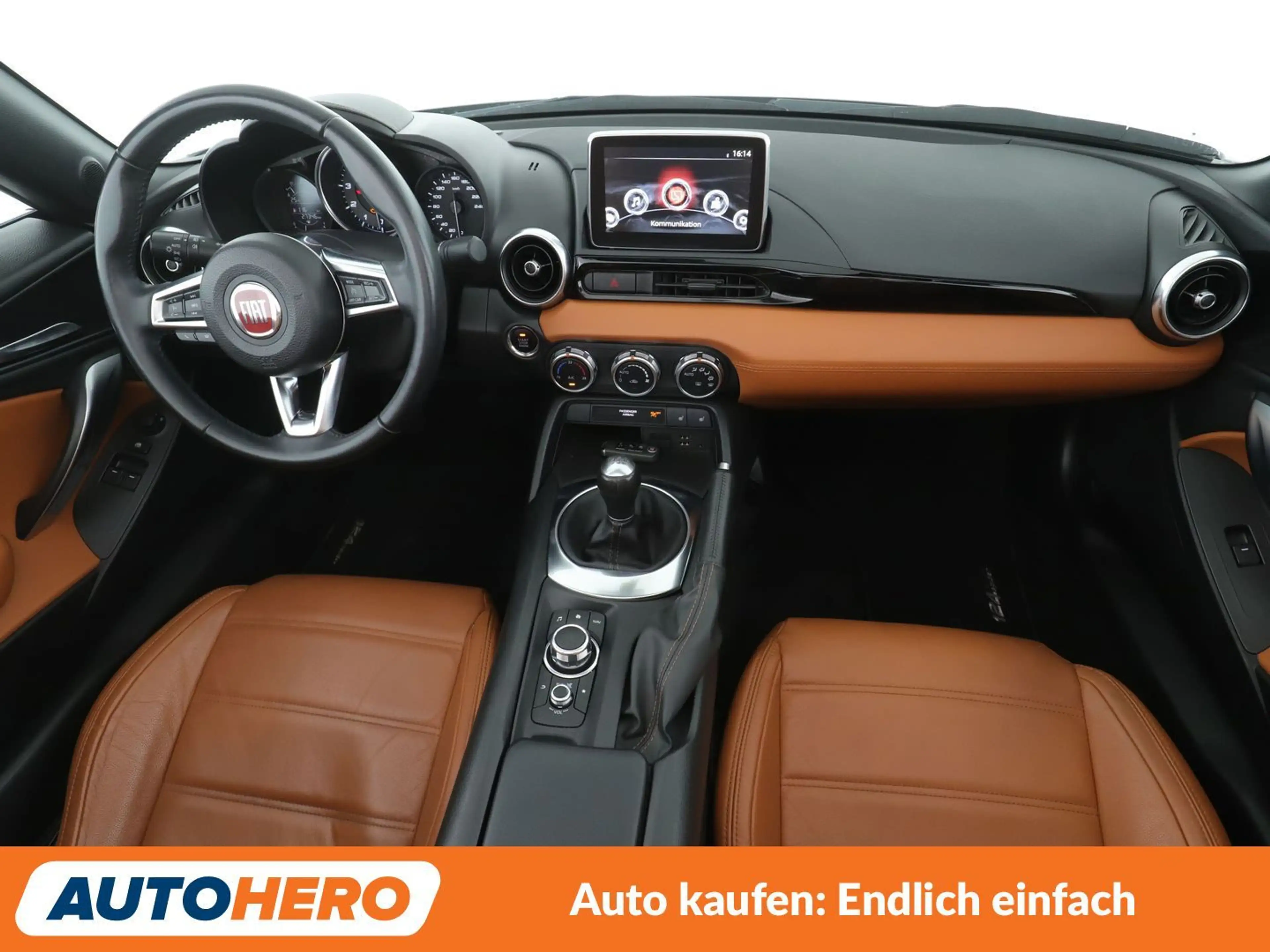 Fiat 124 Spider 1.4 Turbo Lusso *NAVI*LED*TEMPO*CAM*SHZ* — photo 12