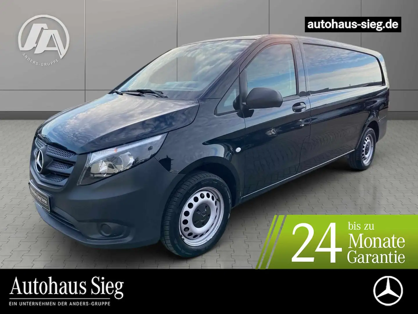 Mercedes-Benz Vito 114 Kasten XL Klima*Tempomat*2-Sitze*AHK Schwarz - 1