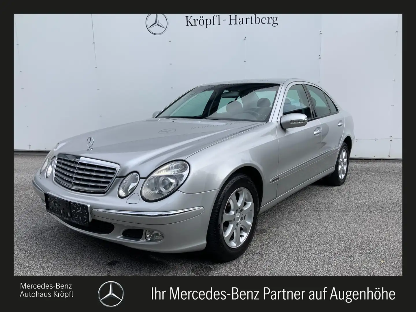 Mercedes-Benz E 200 CDI Limousine ELEGANCE AUT Klima Argent - 1