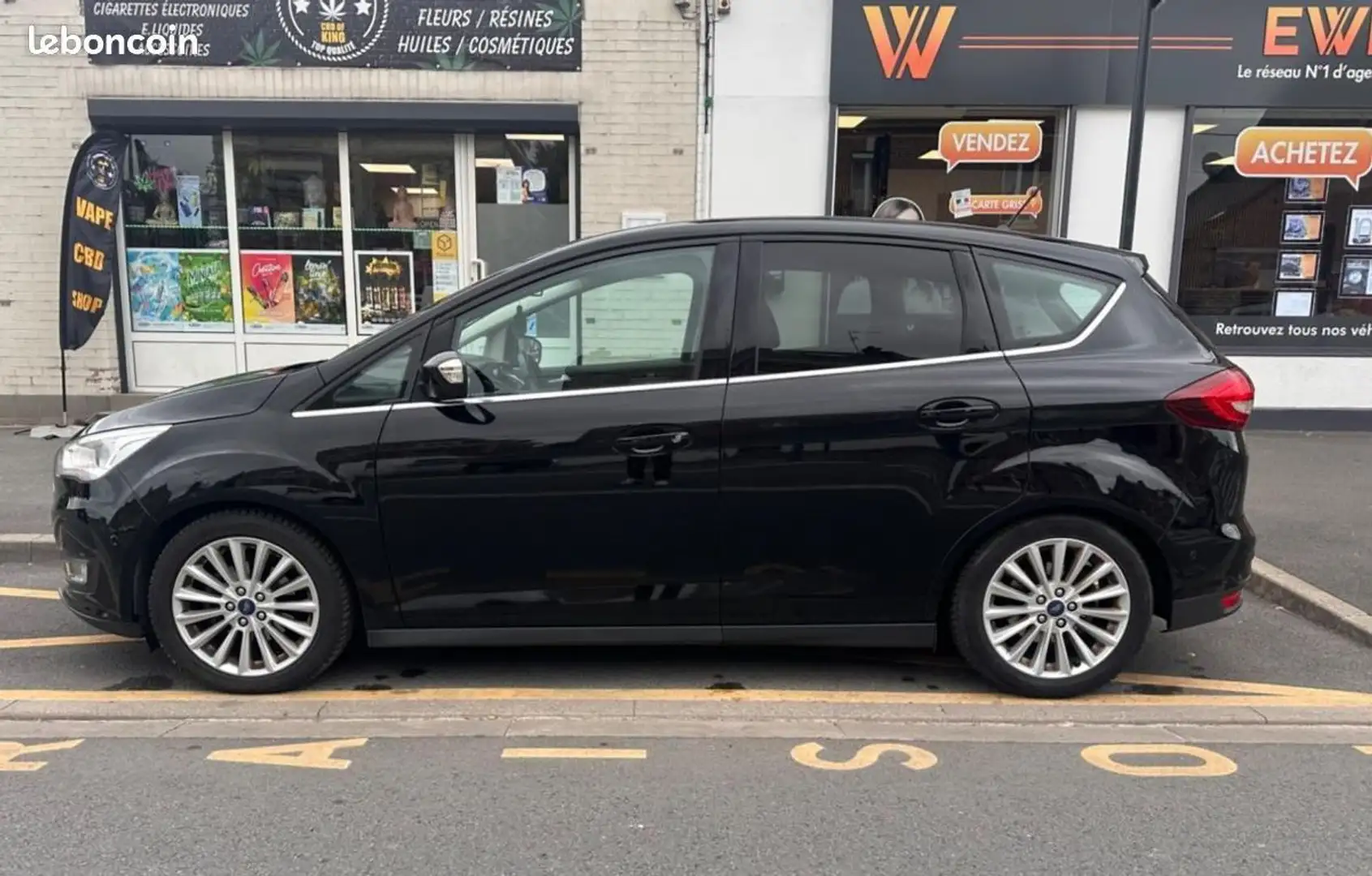 Ford C-Max Focus 1.0 ECOBOOST 125 TITANIUM START-STOP Noir - 2