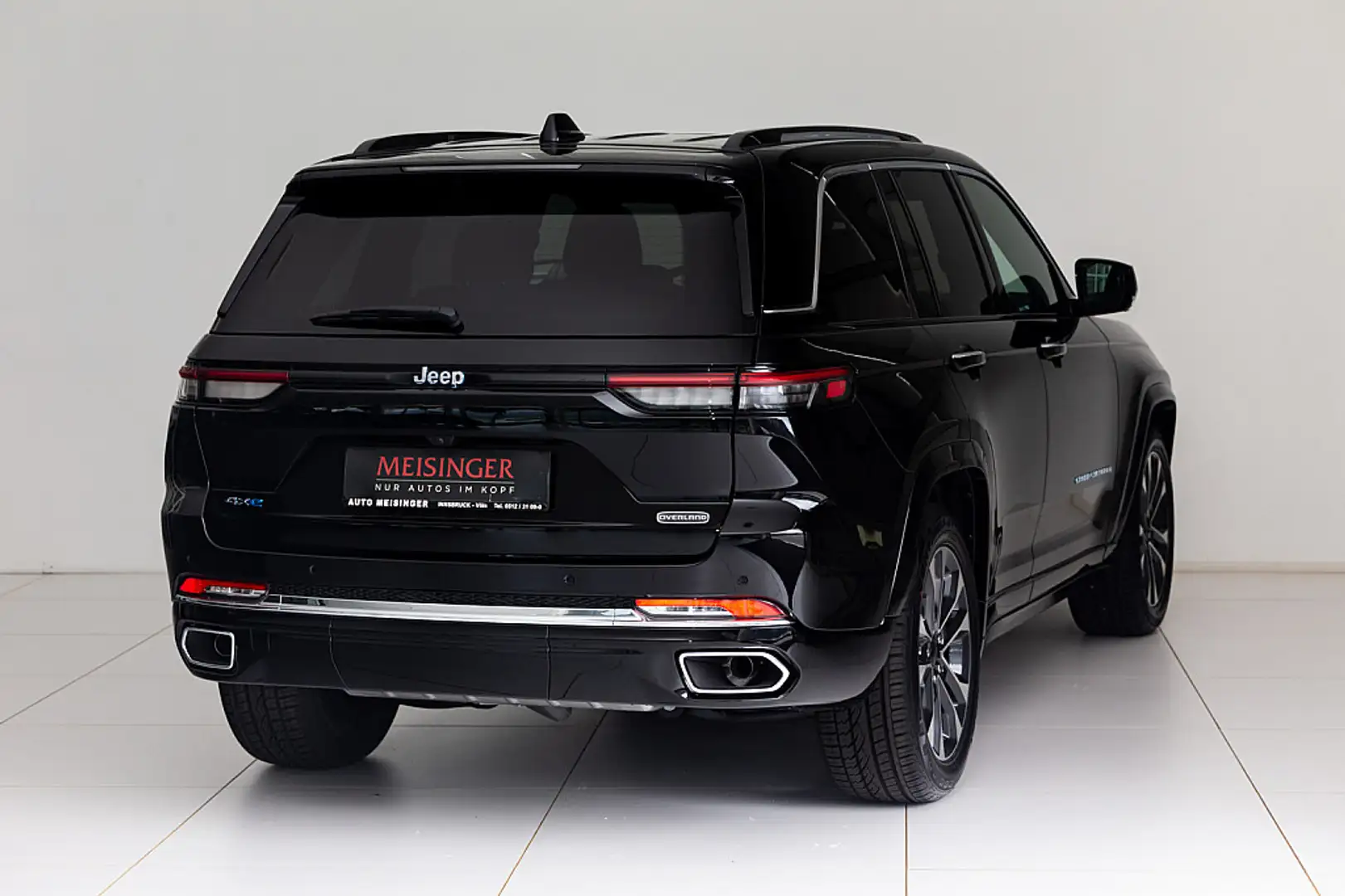 Jeep Grand Cherokee 2.0 PHEV 13,3kWh 380 PS AT 4xe Overland Noir - 2
