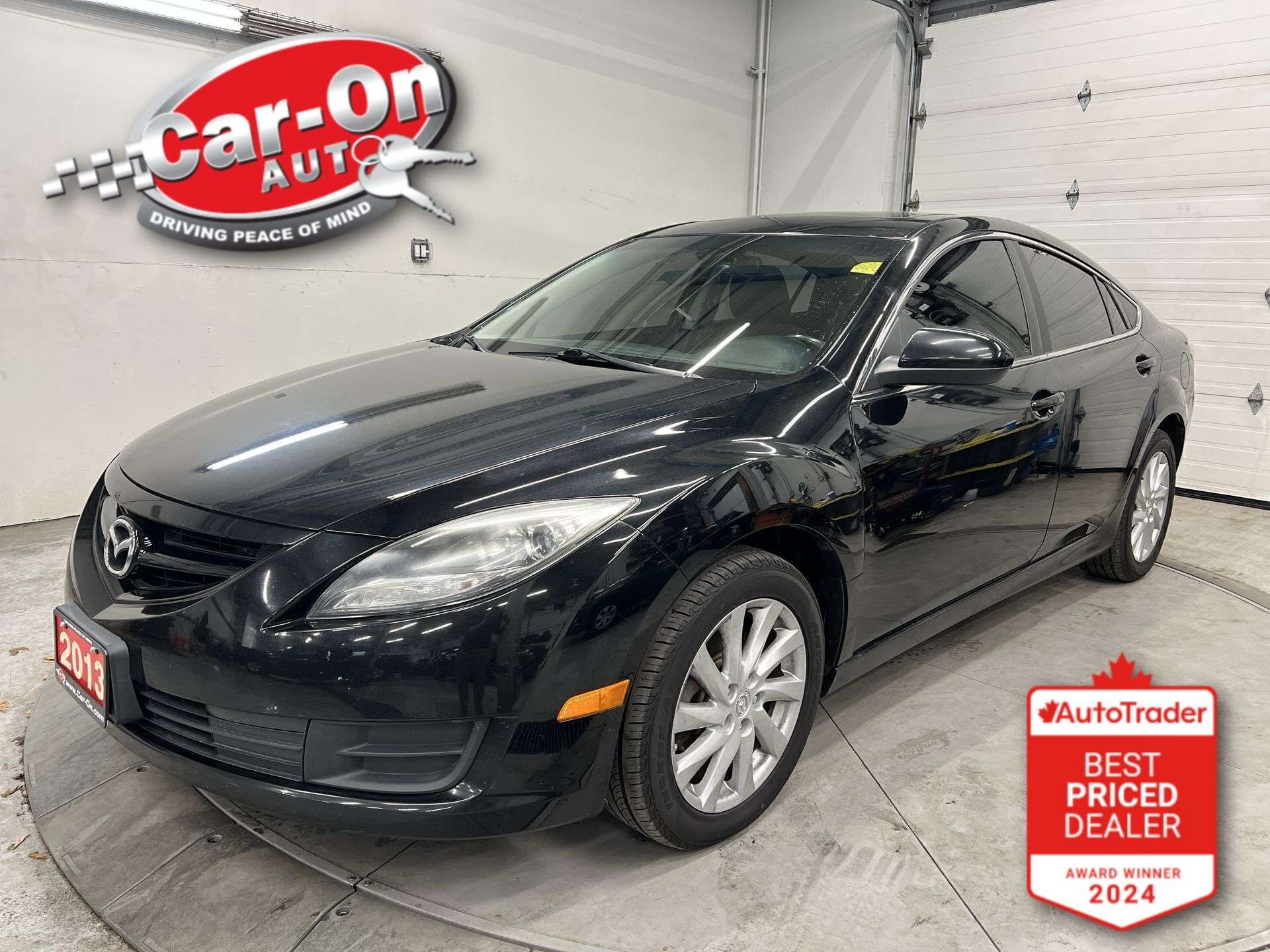 Black 2013 Mazda MAZDA6 Sedan Automatic