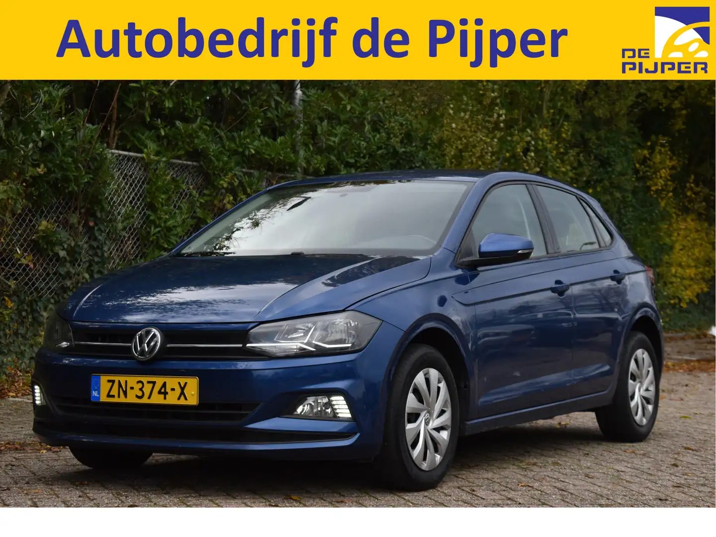 Volkswagen Polo 1.0 TSI 95 pk Comfortline | NL-Auto | Adapt.CC | A Blau - 1