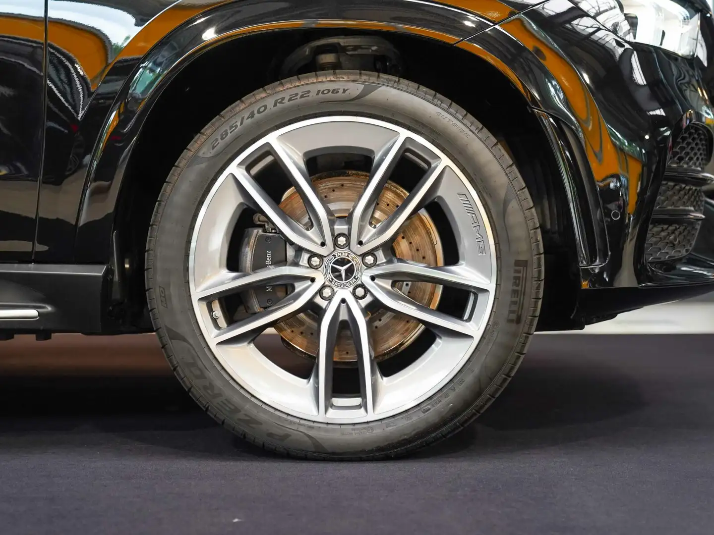 Mercedes-Benz GLE 350 GLE 350 d 4M AMG Line macchiato Pano Burmester Black - 2