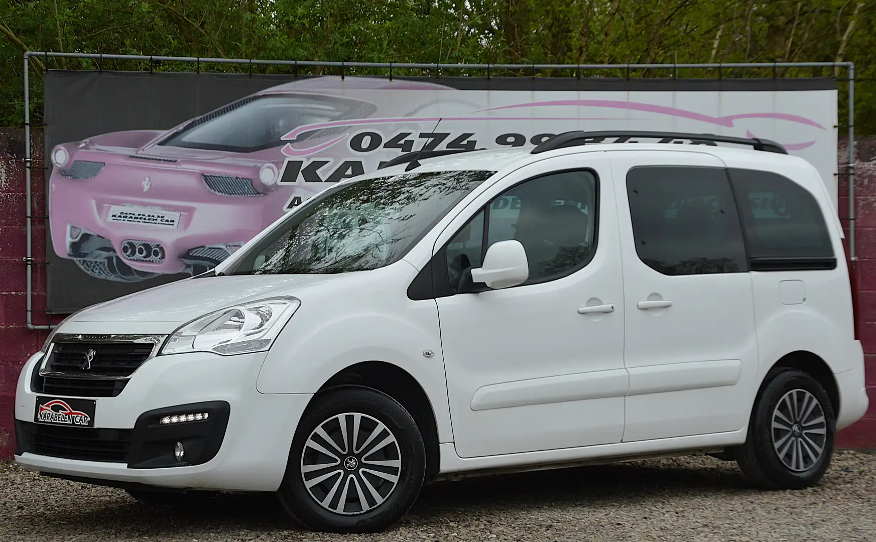 Peugeot Partner Tepee 1.6BlueHDi Style BOITE AUT NAV CLIM 84.270KM Wit - 1